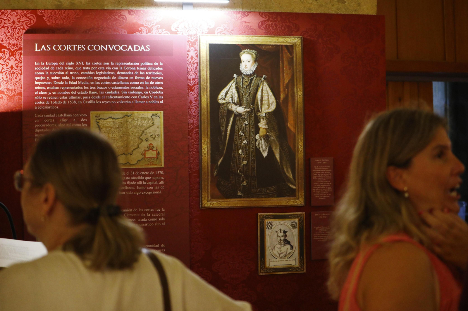 La exposición 'Córdoba, capital de un imperio. La visita de Felipe II en 1570', en imágenes