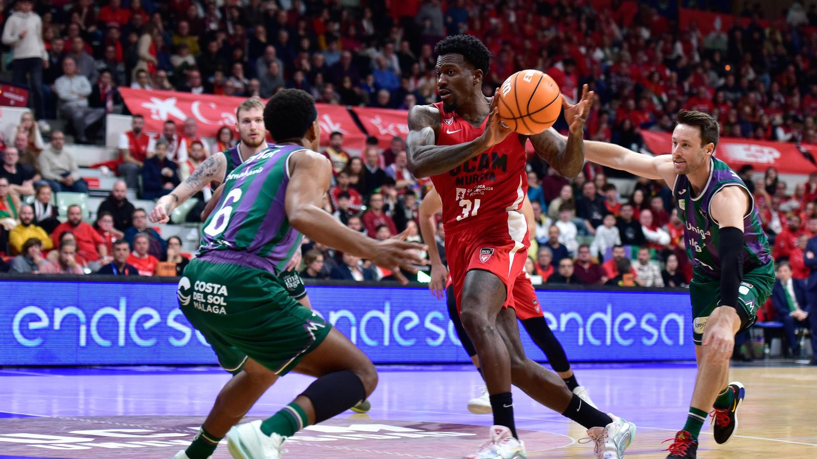 UCAM Murcia-Unicaja, en fotos