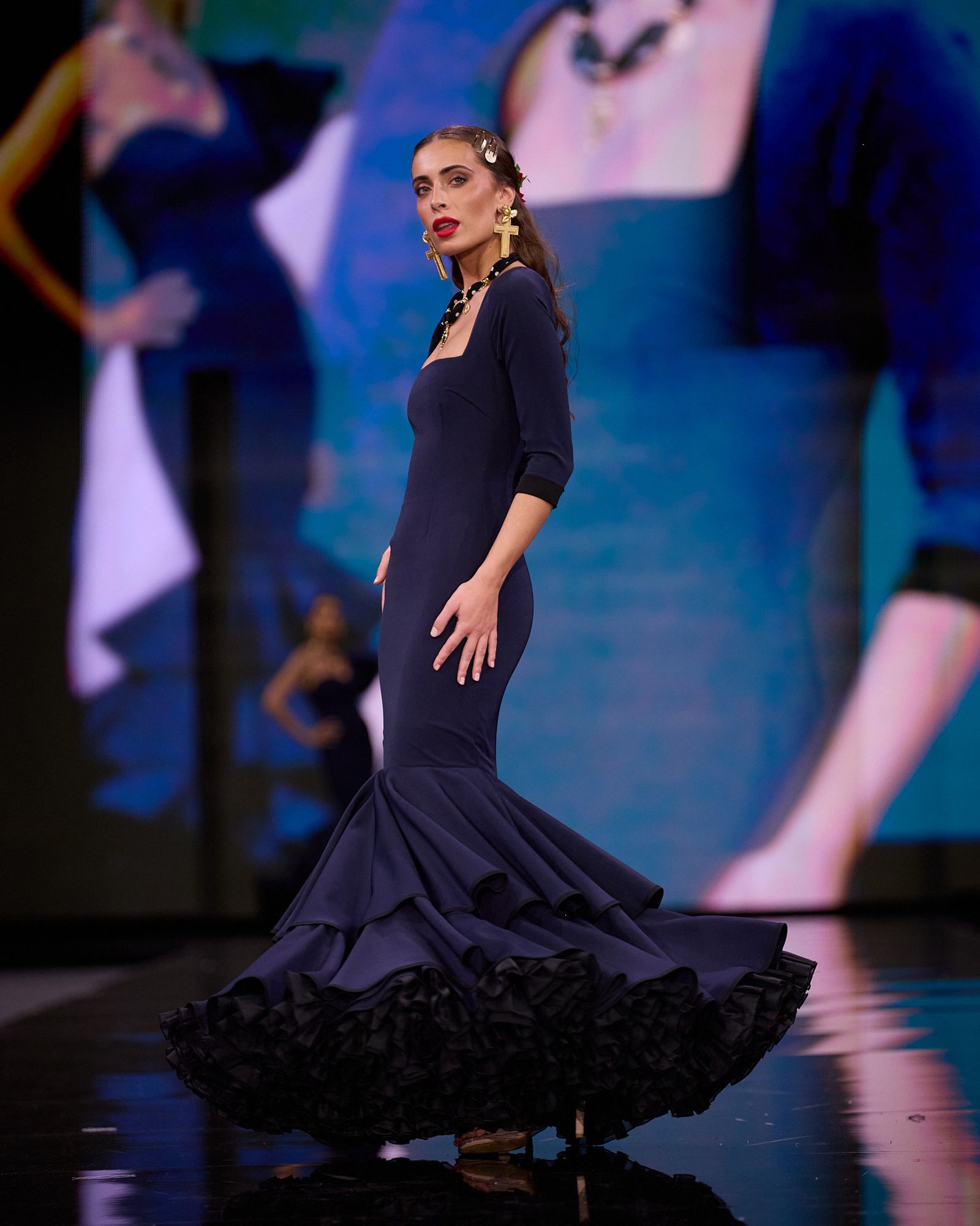 El desfile de Rosa Pedroche  en Simof 2026, todas las fotos