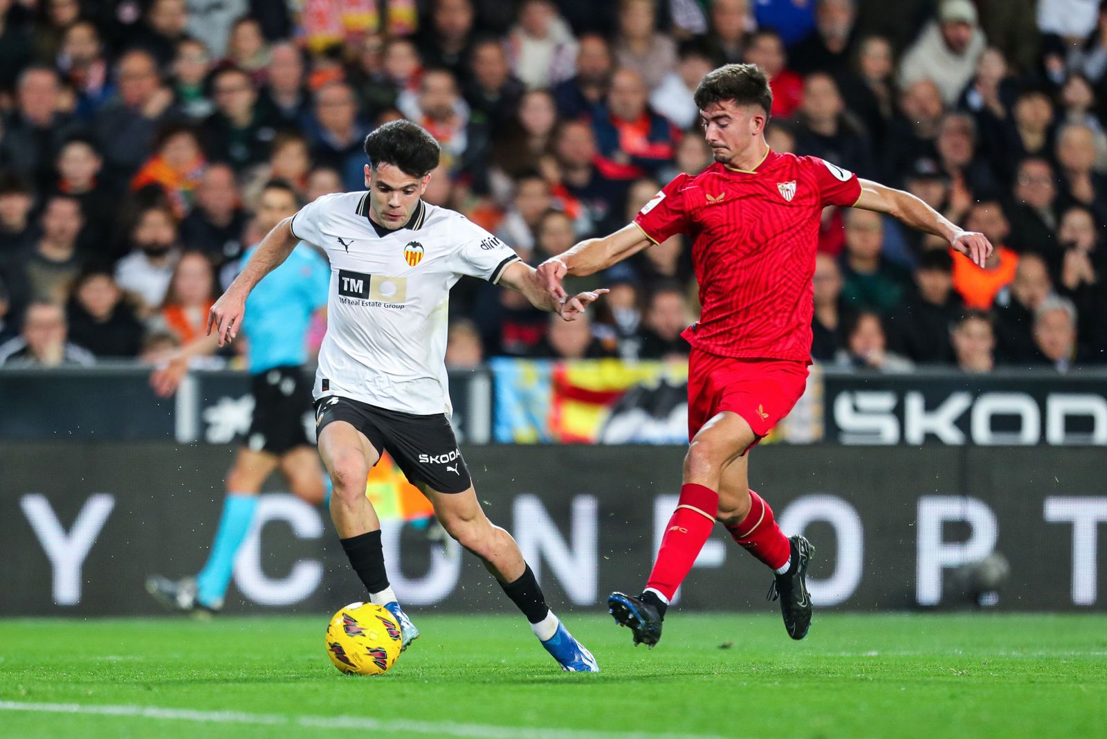 Las fotos del Valencia - Sevilla