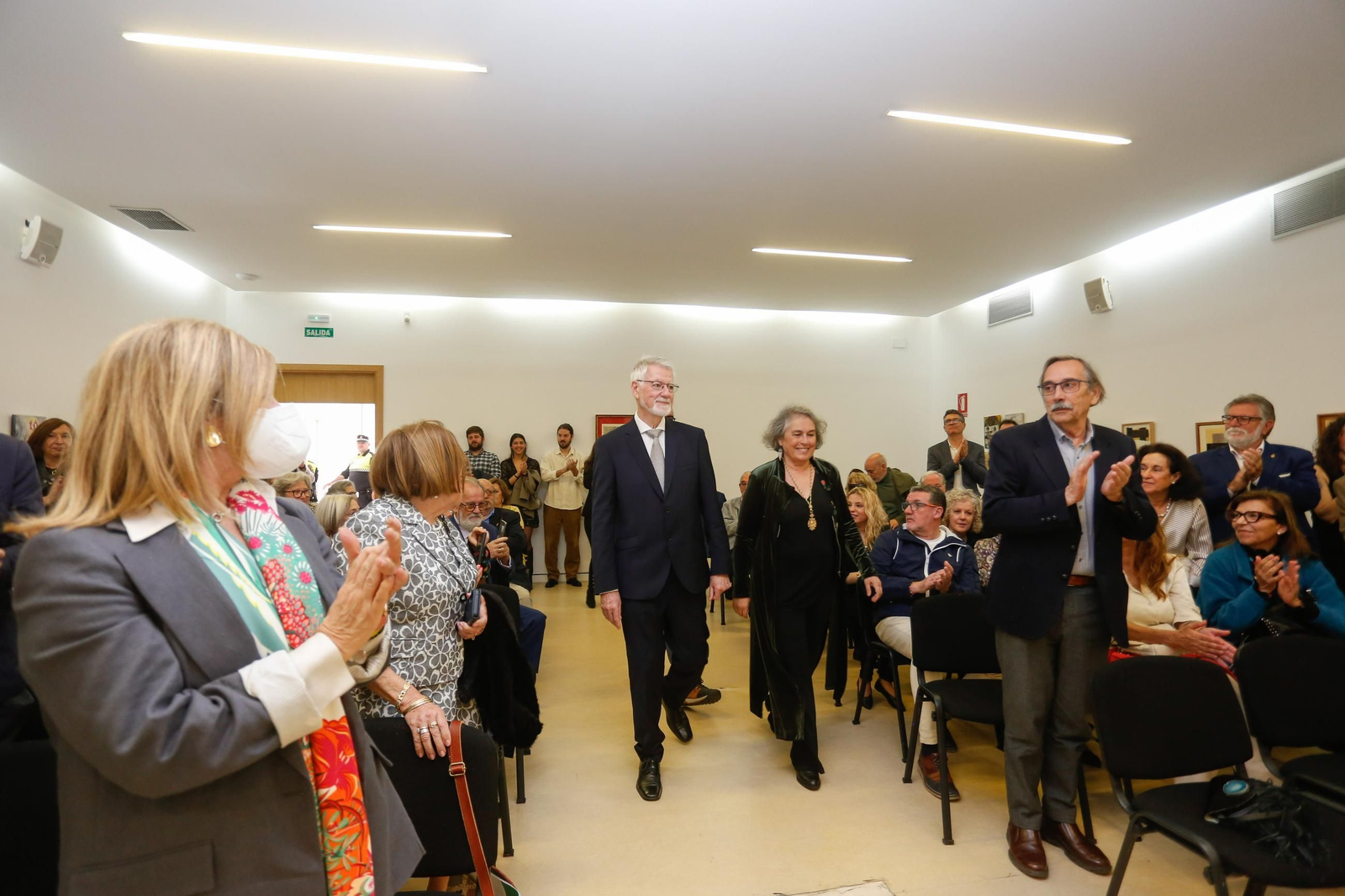 Fotos: Sylvain Marc toma posesión como académico de número en la Real Academia Provincial de Bellas Artes de Cádiz