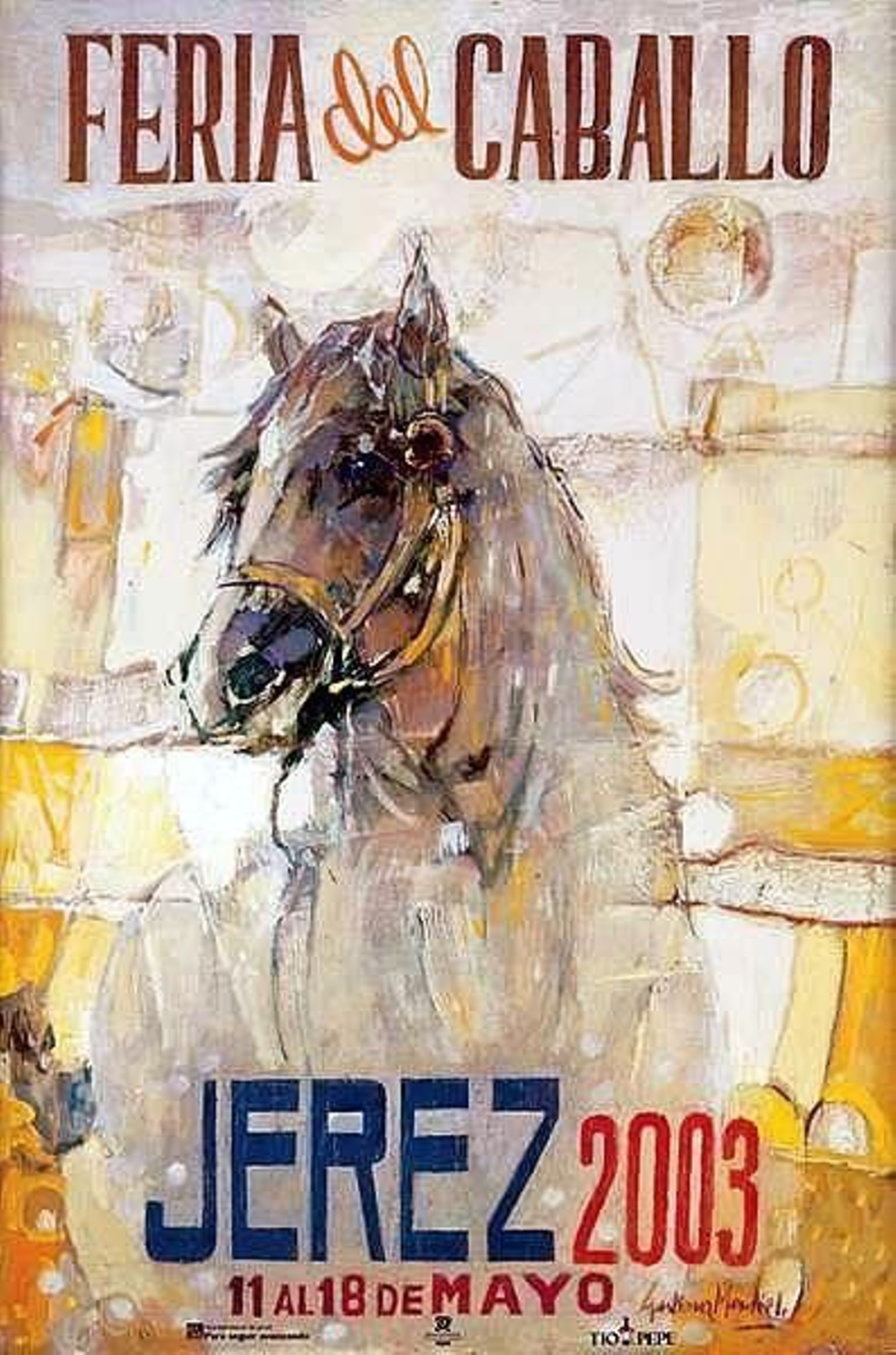 Obra de Juan Manuel Gutiérrez Montiel para la Feria de 2003.