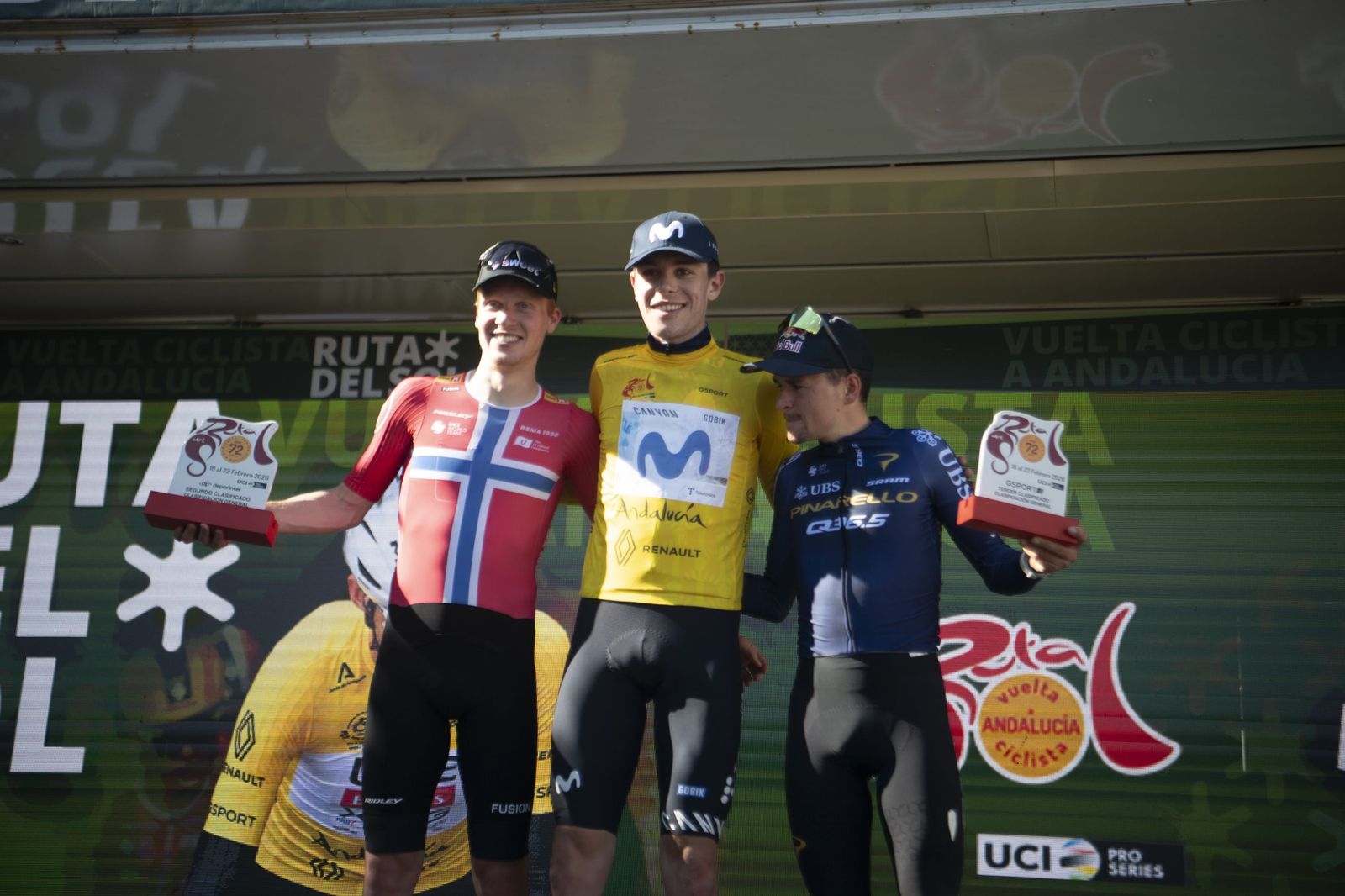 Las mejores fotos de la etapa final de la Ruta del Sol Vuelta a Andalucía con desenlace en Lucena