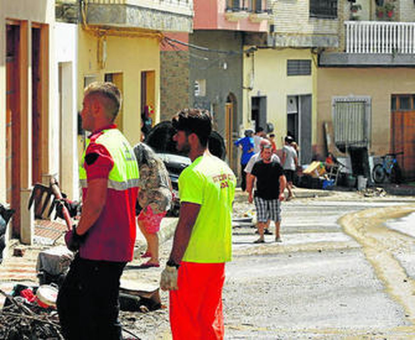 La agrupación actuó en las inundaciones del mes de septiembre.