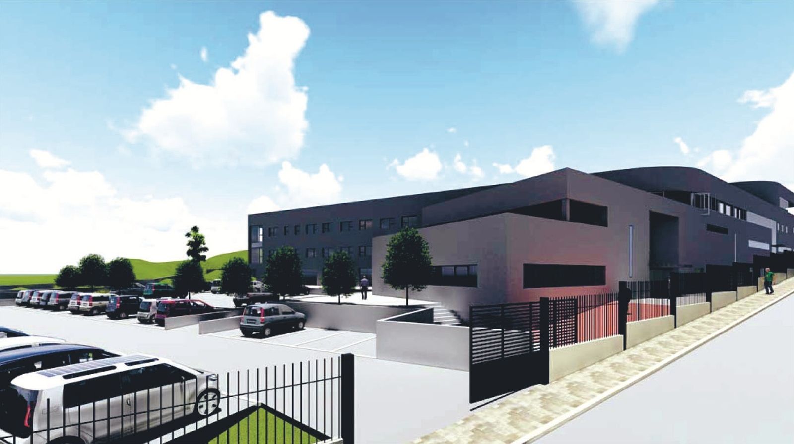 Recreación de la residencia de Santa Margarita, en La Línea.