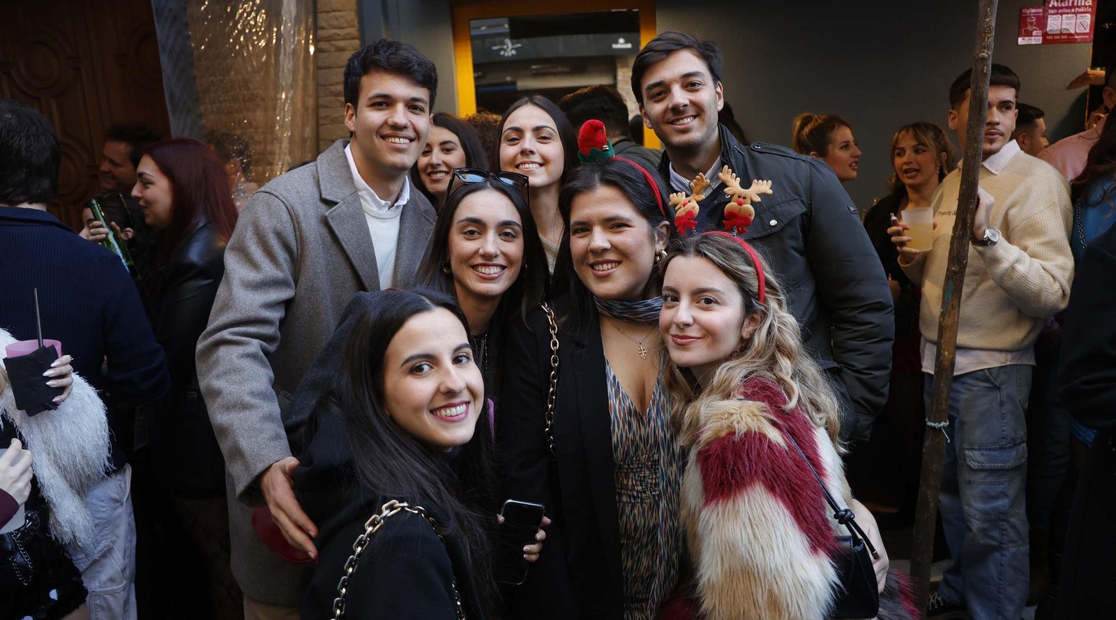 Búscate en las fotos de la celebración del 24 de diciembre en La Línea