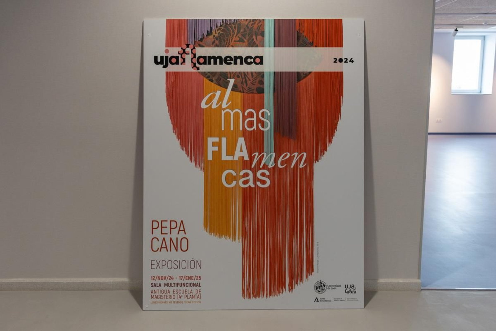 Pepa Cano expone sus 'Almas Flamencas' en la Universidad de Jaén