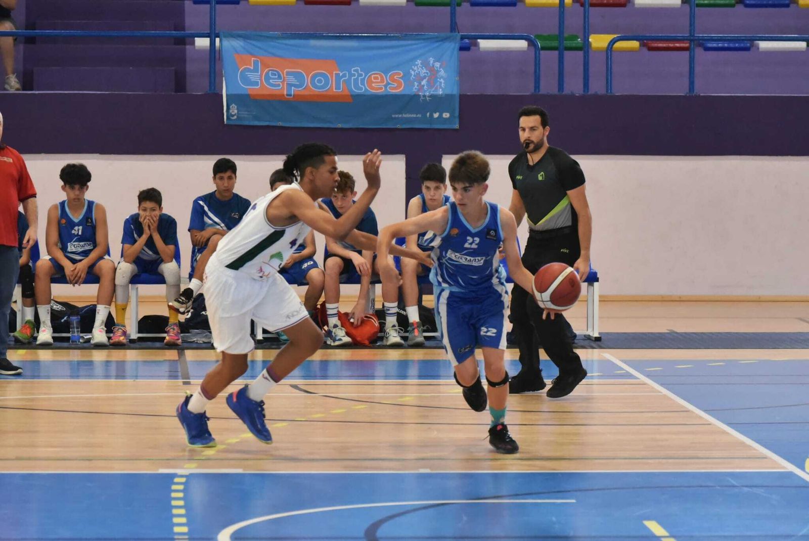 Las fotos de las semifinales del Cadeba infantil masculino de La Línea