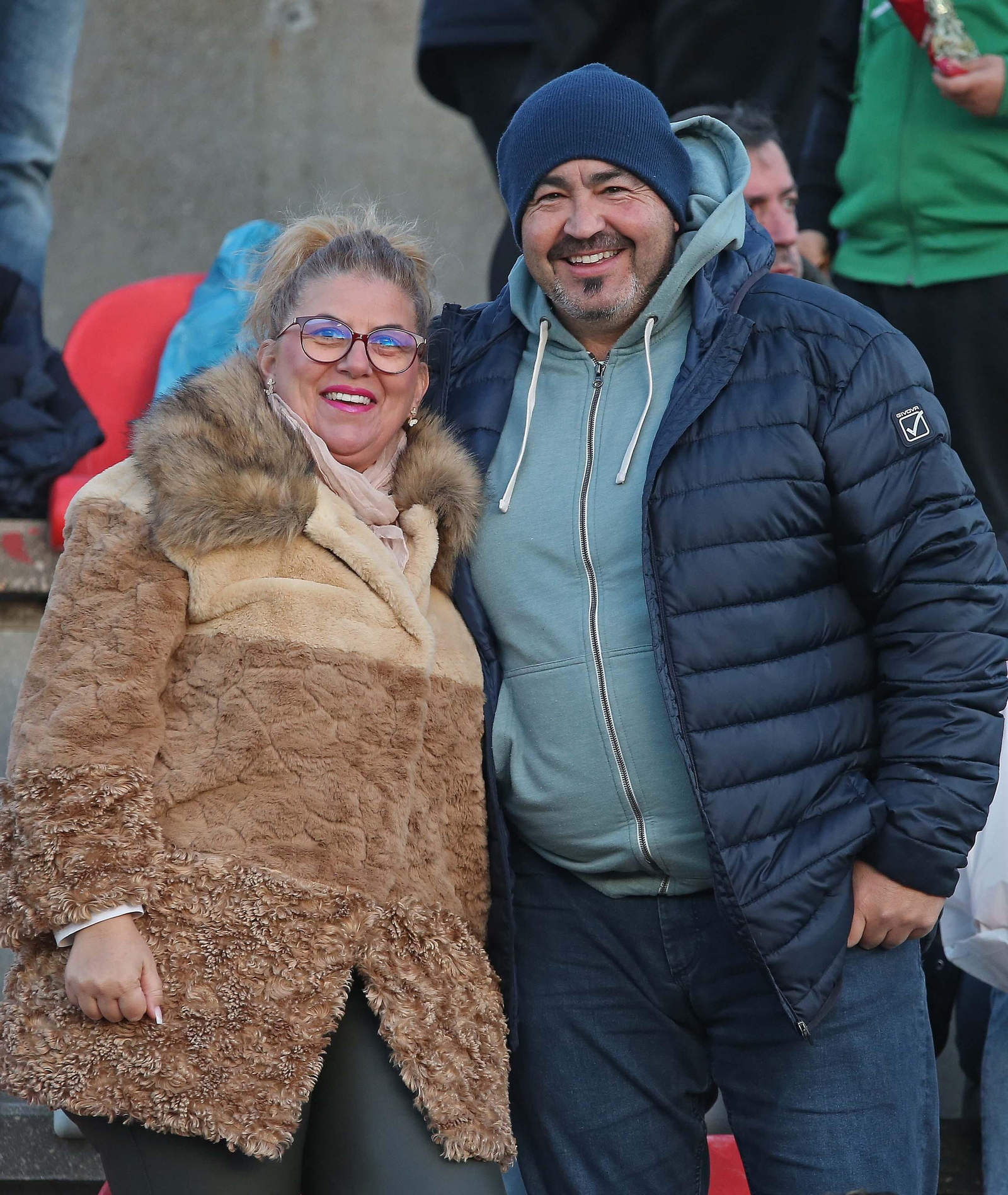 Fotos de la afición durante el Algeciras - Fuenlabrada en el Nuevo Mirador