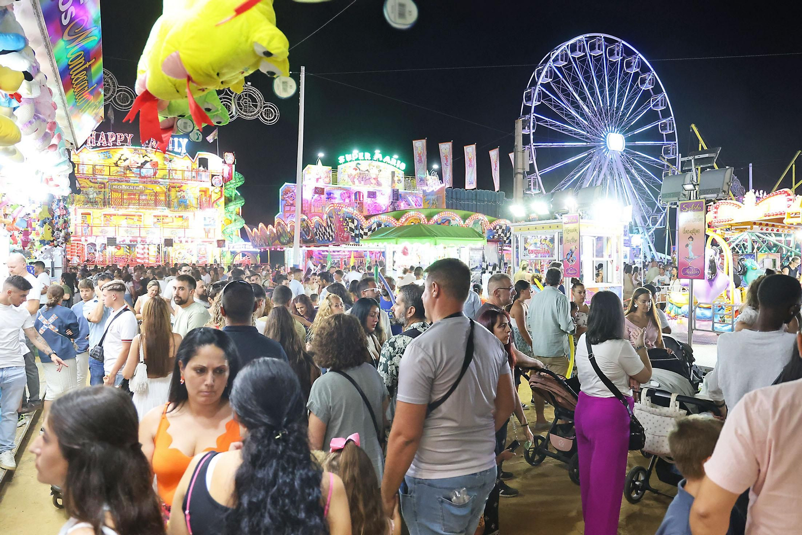 Colombinas 2025: Imágenes del ambiente en las Fiestas Colombinas con el Día del Niño