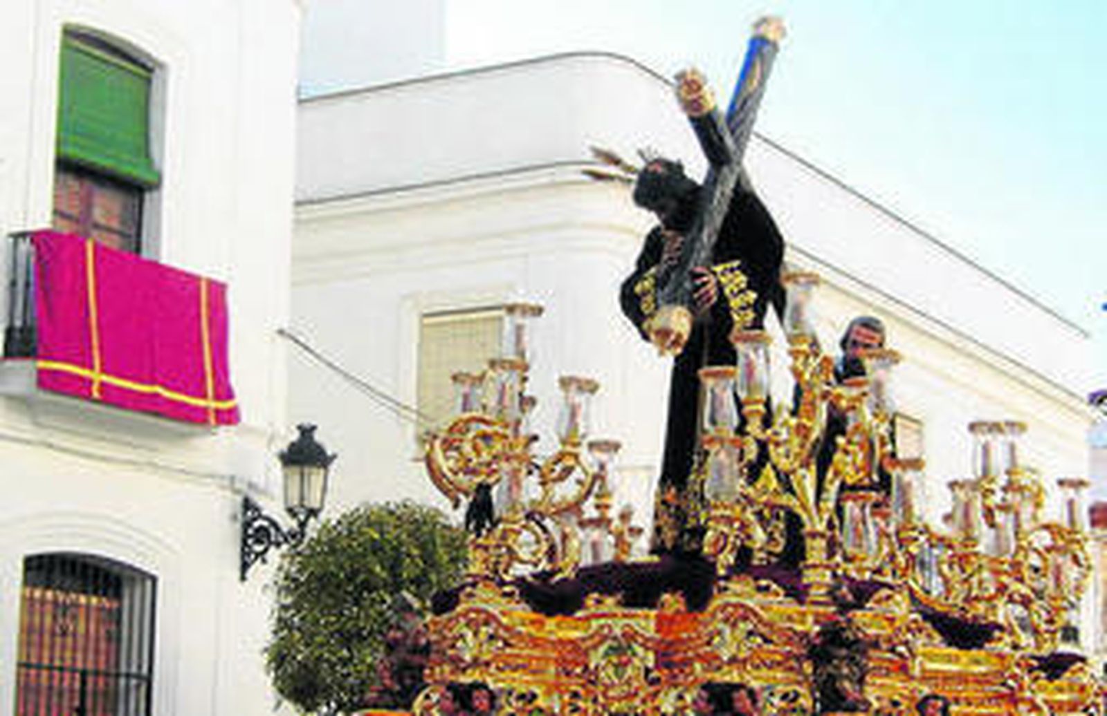 Nuestro Padre Jesús Nazareno, en la Madrugá aracenense.