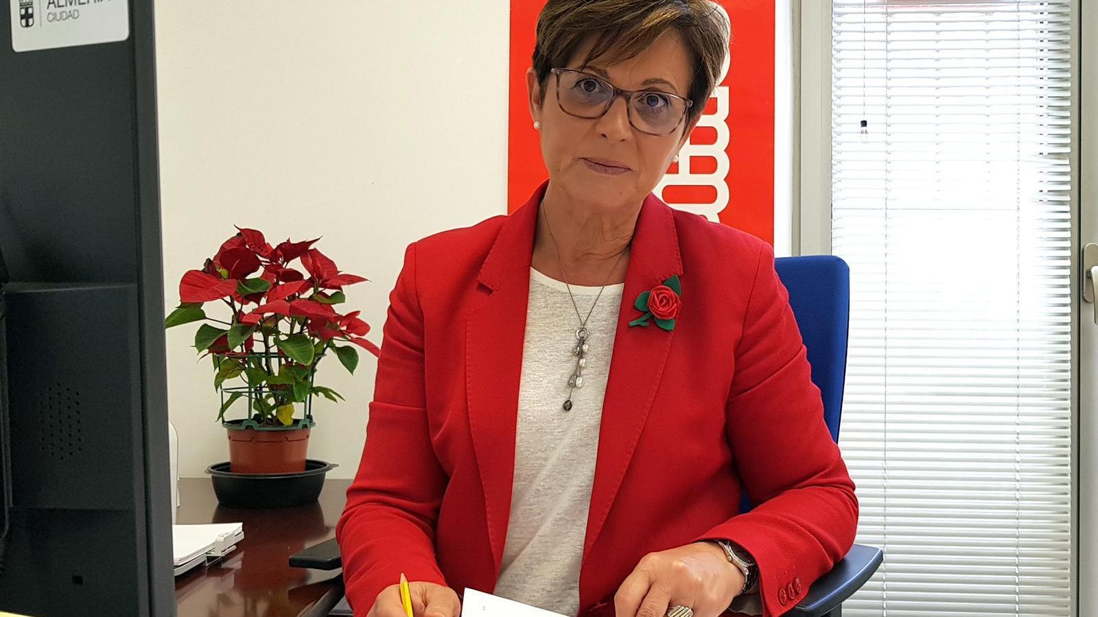 Adriana Valverde, portavoz del PSOE en el Ayuntamiento de Almería
