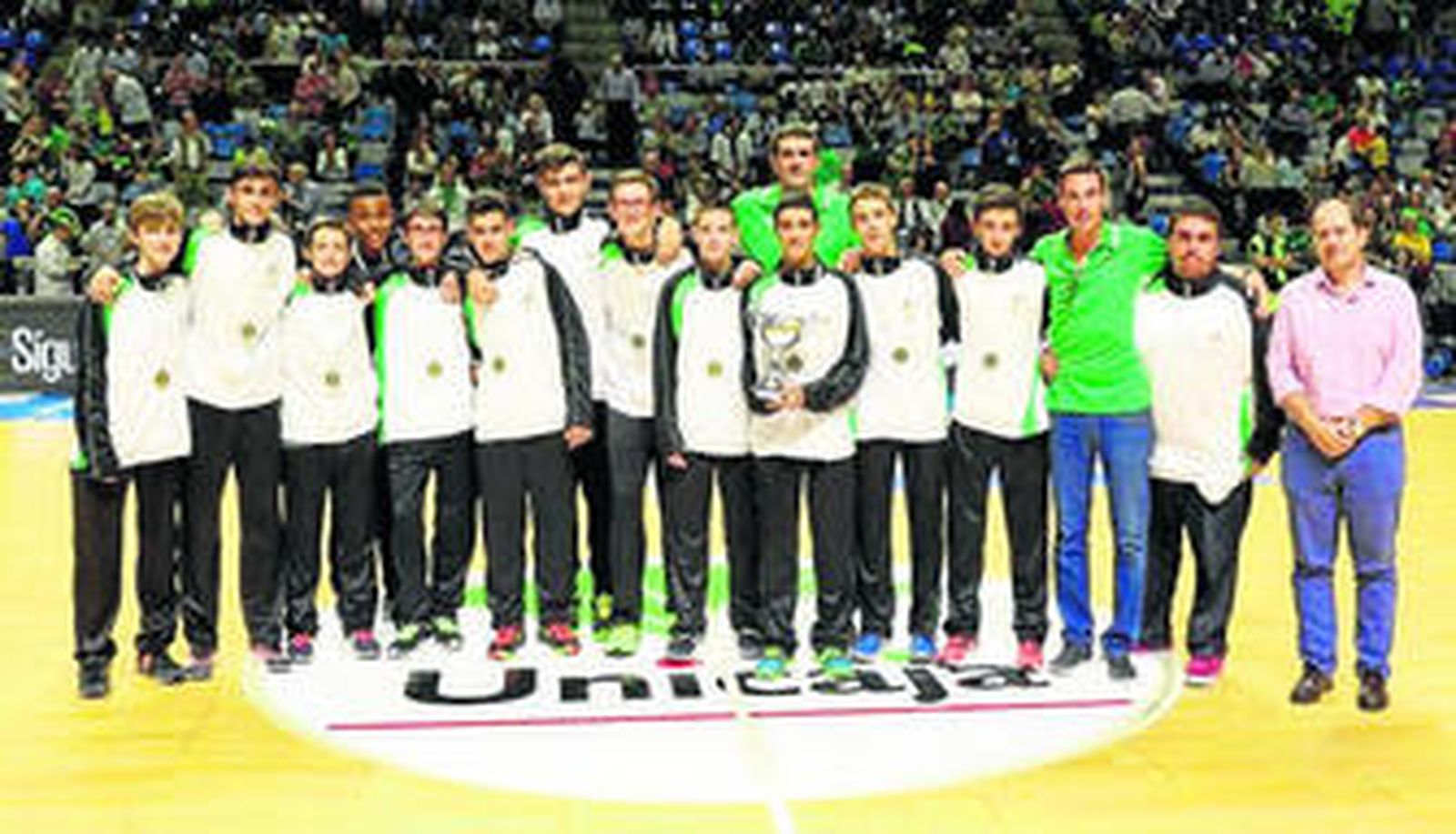 Los infantiles ofrecen en el Carpena el título de campeones de Andalucía.