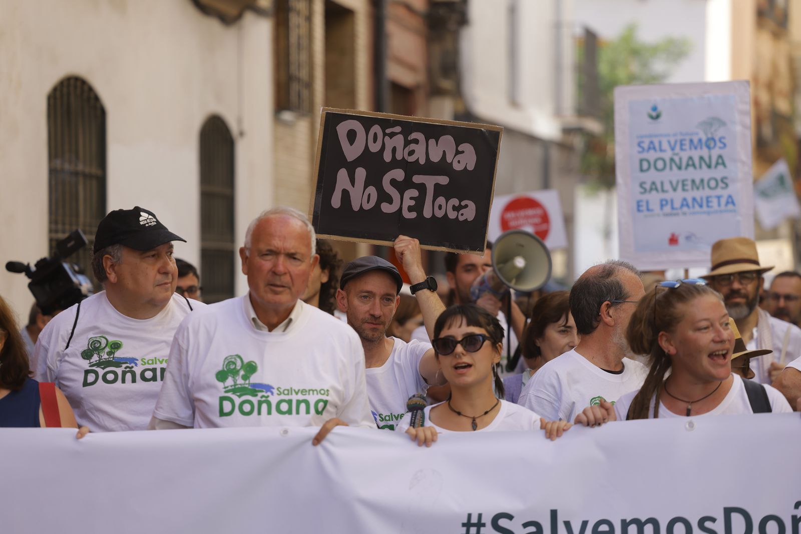 Las fotos de la manifestación en defensa de Doñana
