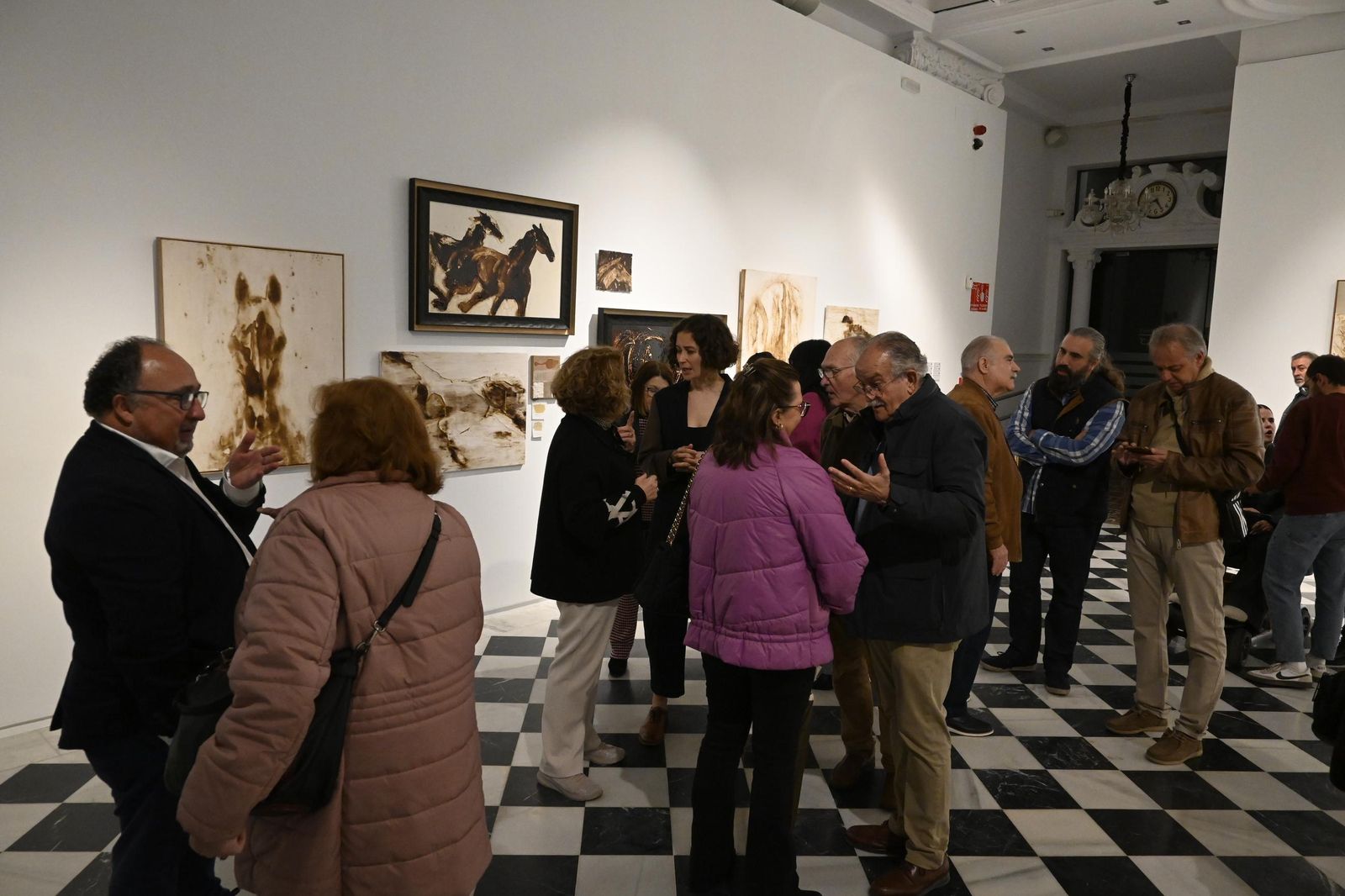Inauguración de la exposición `Ánima´ de Tiziana Domínguez