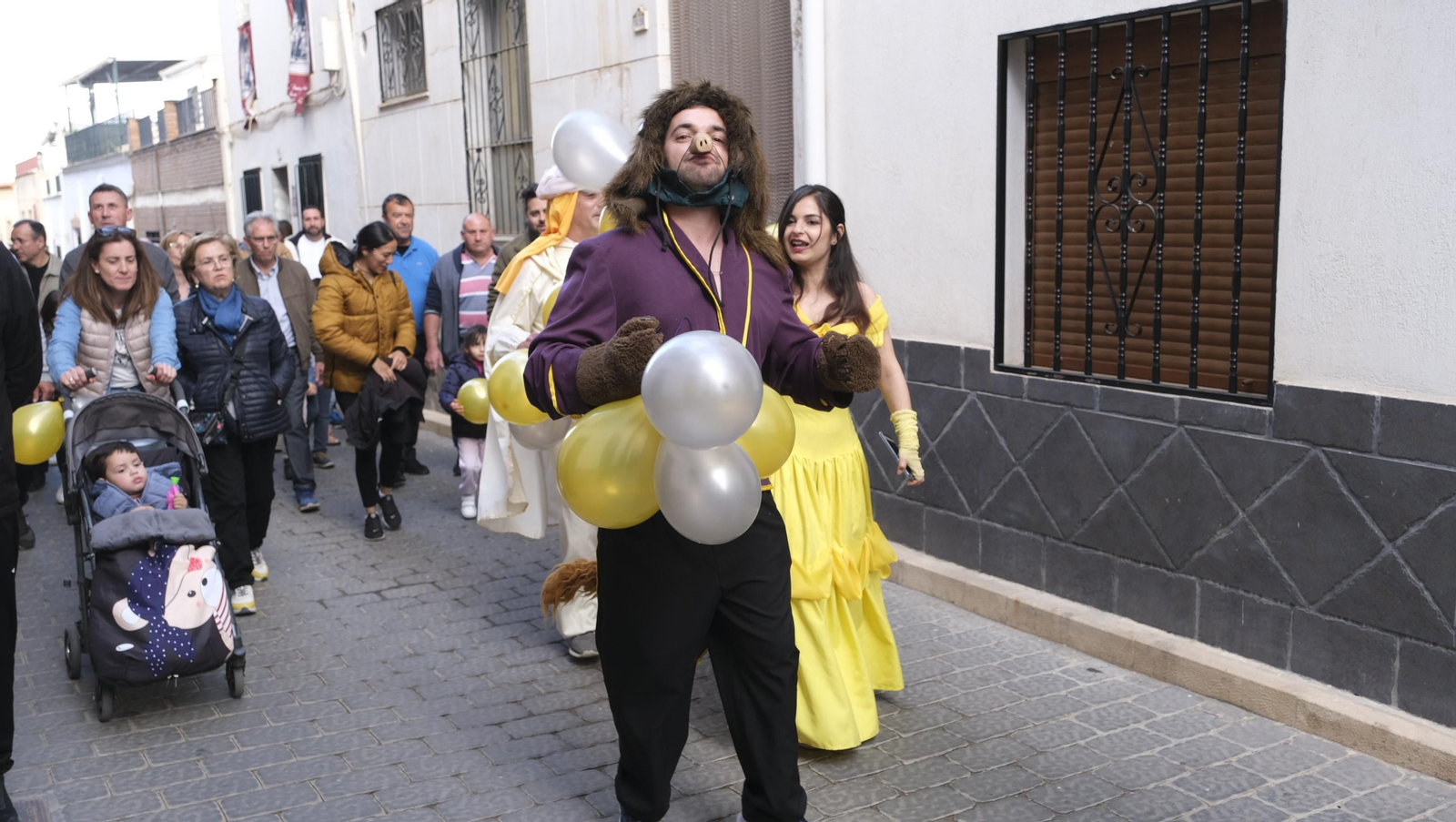 Imágenes del Pasacalles Infantil de las Fiestas de Abla