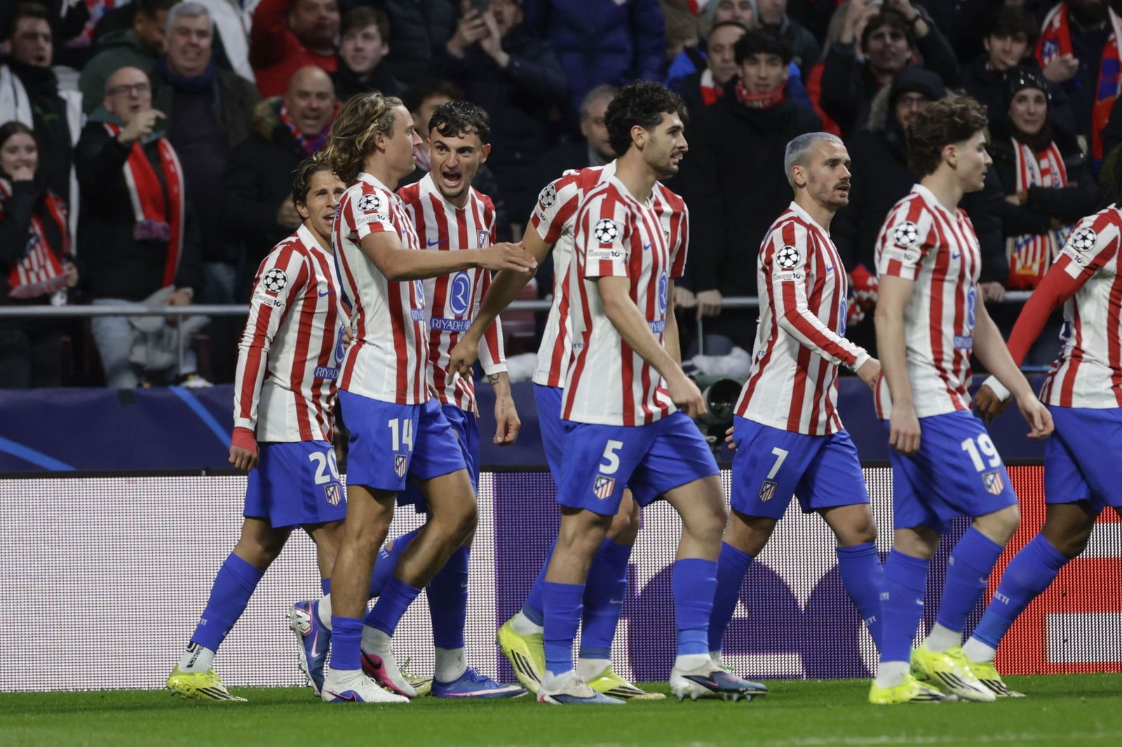 Las fotos del Atlético de Madrid-Tottenham