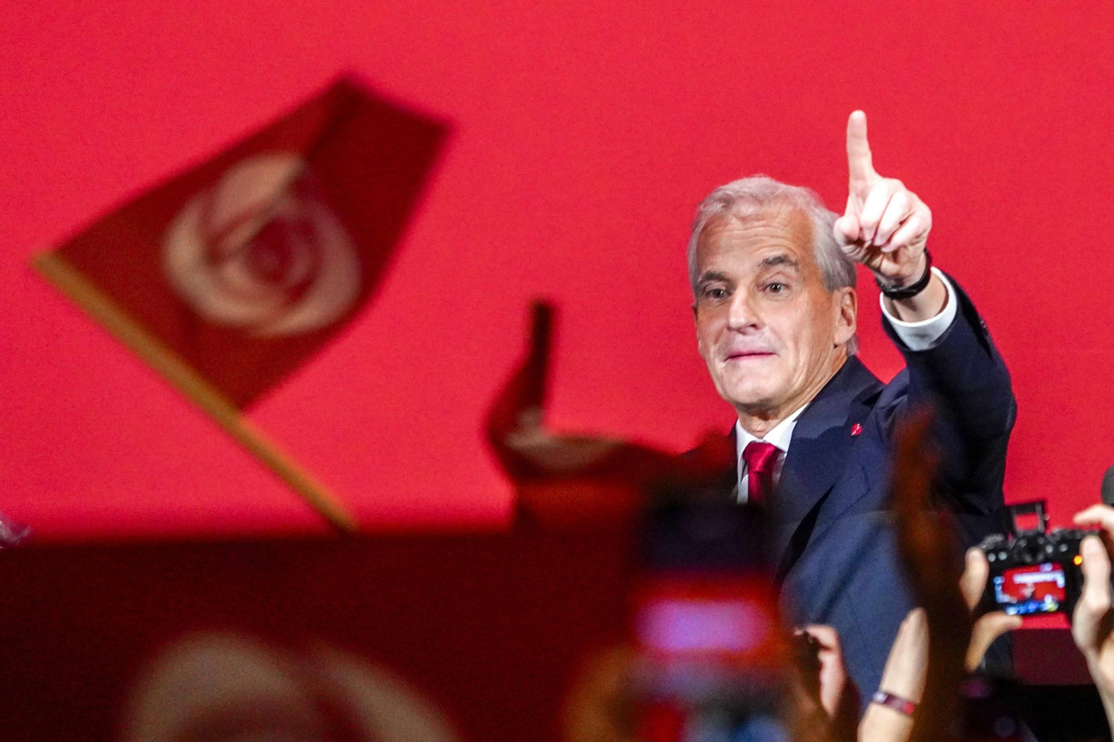 Jonas Gahr Støre, primer ministro y ganador de las elecciones en Noruega.