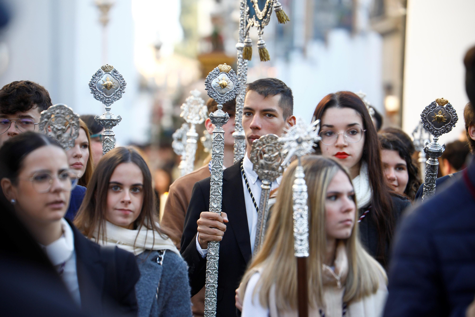 La procesión del Divino Pastorcillo en Córdoba, en imágenes