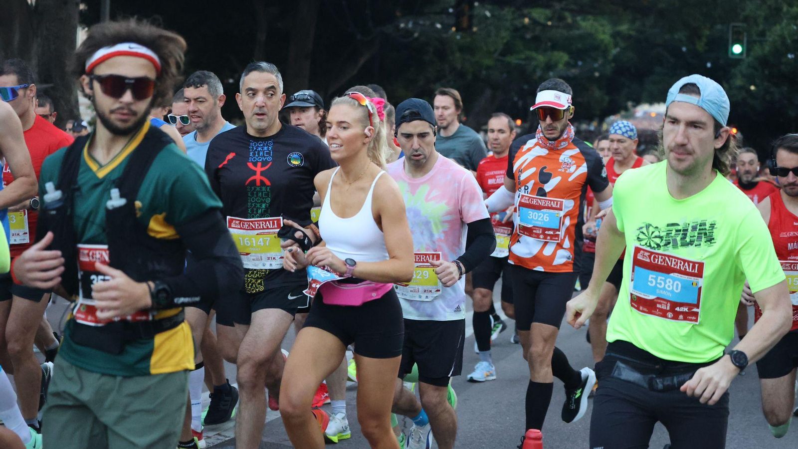 Las mejores fotos de la Maratón de Málaga 2024