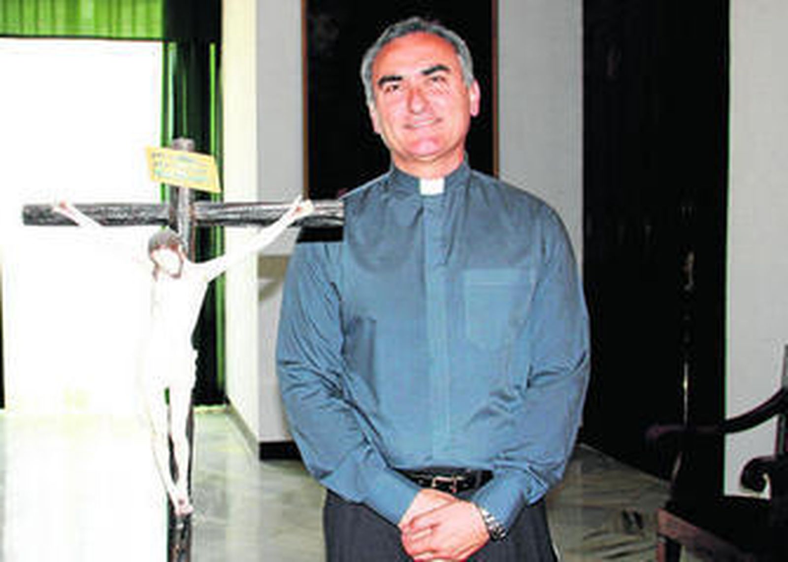 El nuevo vicario general, Fernando Campos, que unirá su labor a la de vicario de Pastoral que ya desempeñaba.