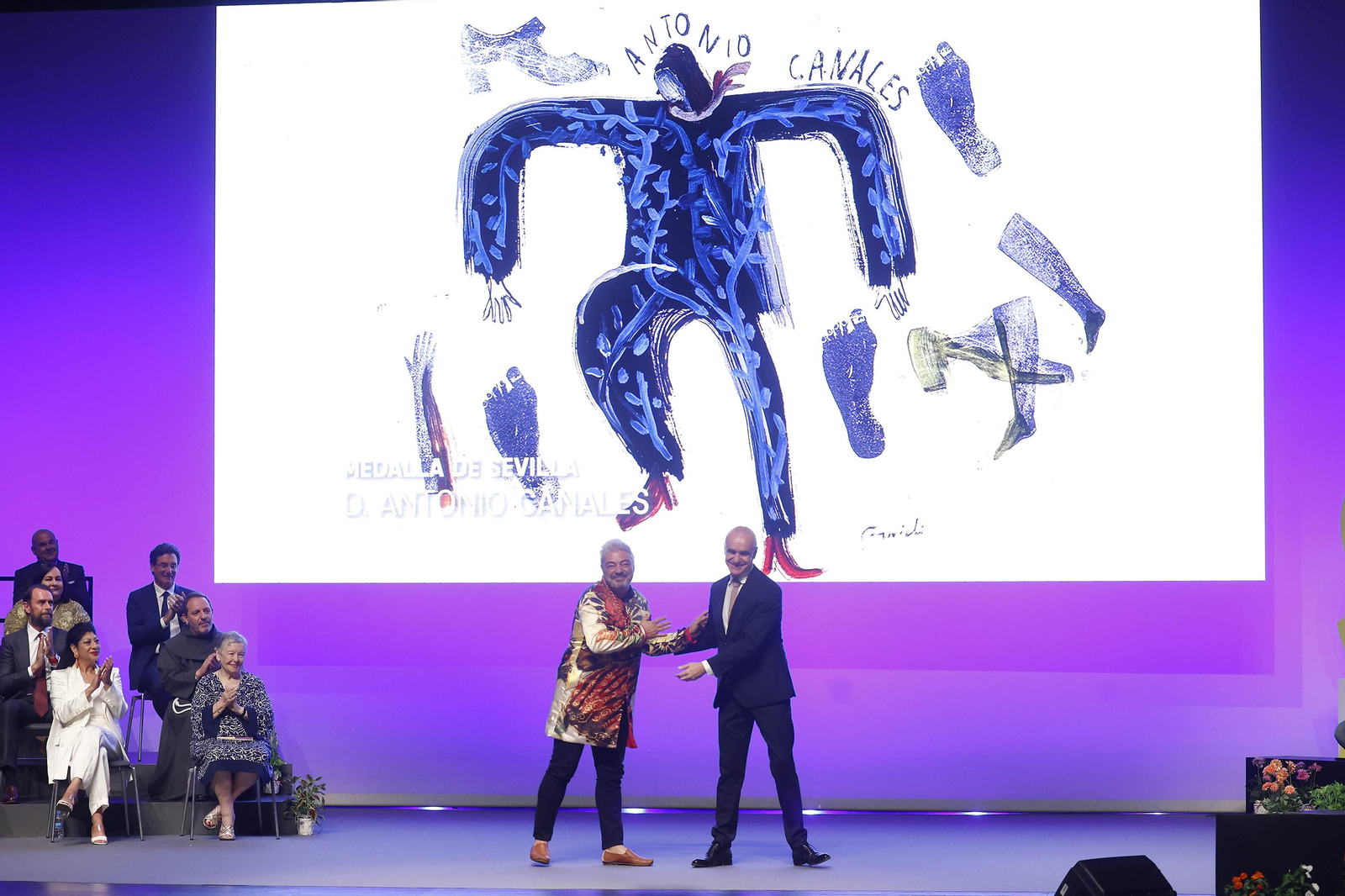 Las imágenes de la entrega de las medallas de la ciudad