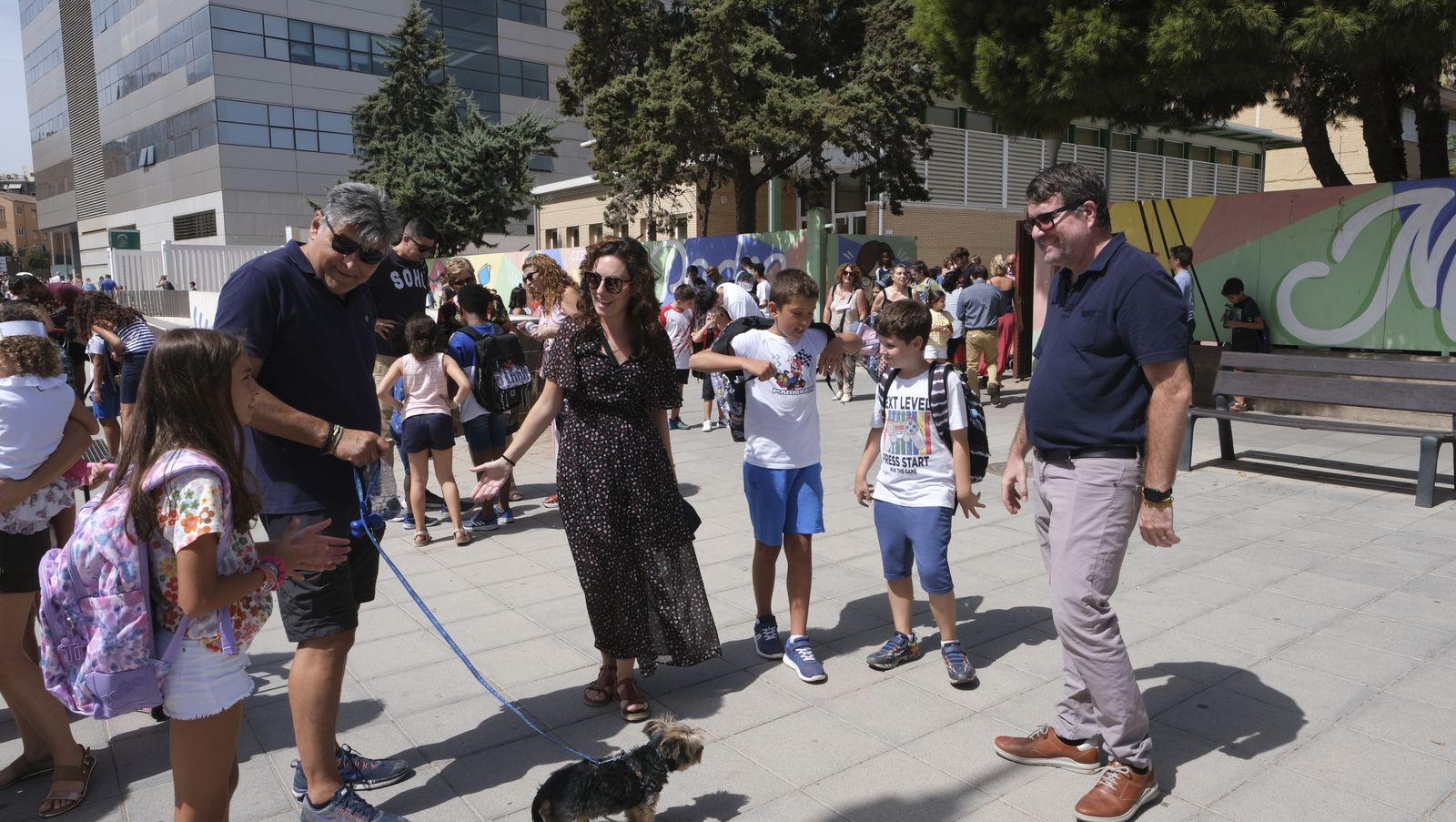 Imágenes del primer día de curso escolar en Almería