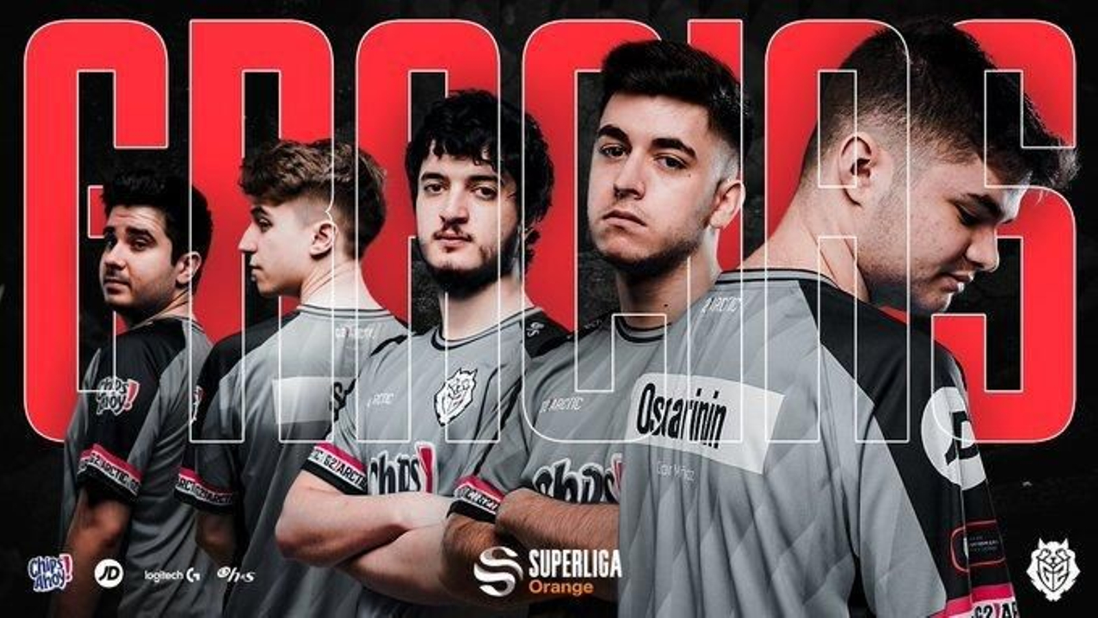 Los jugadores del G2 Arctic agradecen el  apoyo de sus seguidores