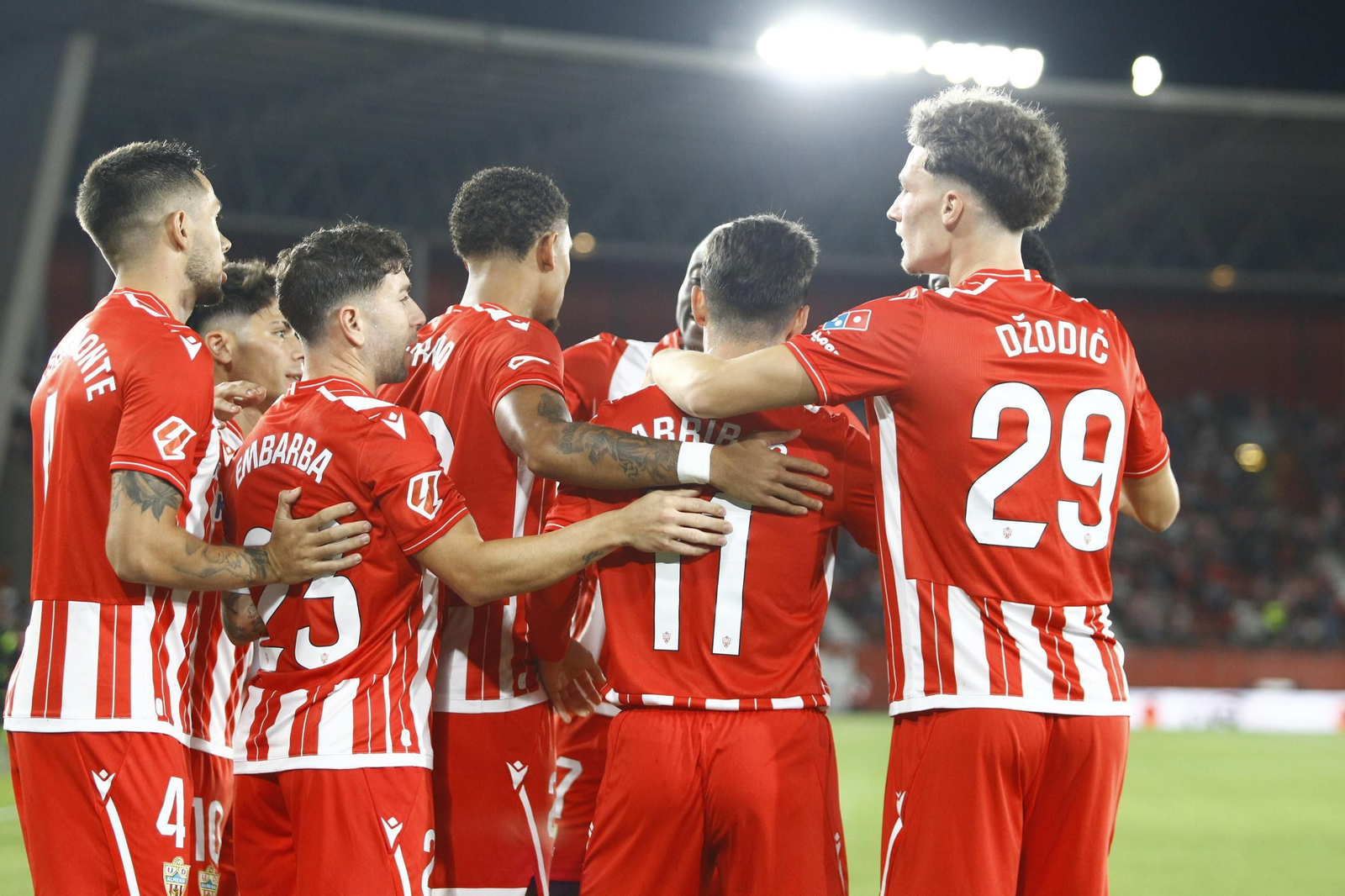 Las fotos del partido U.D. Almería - S.D. Eibar