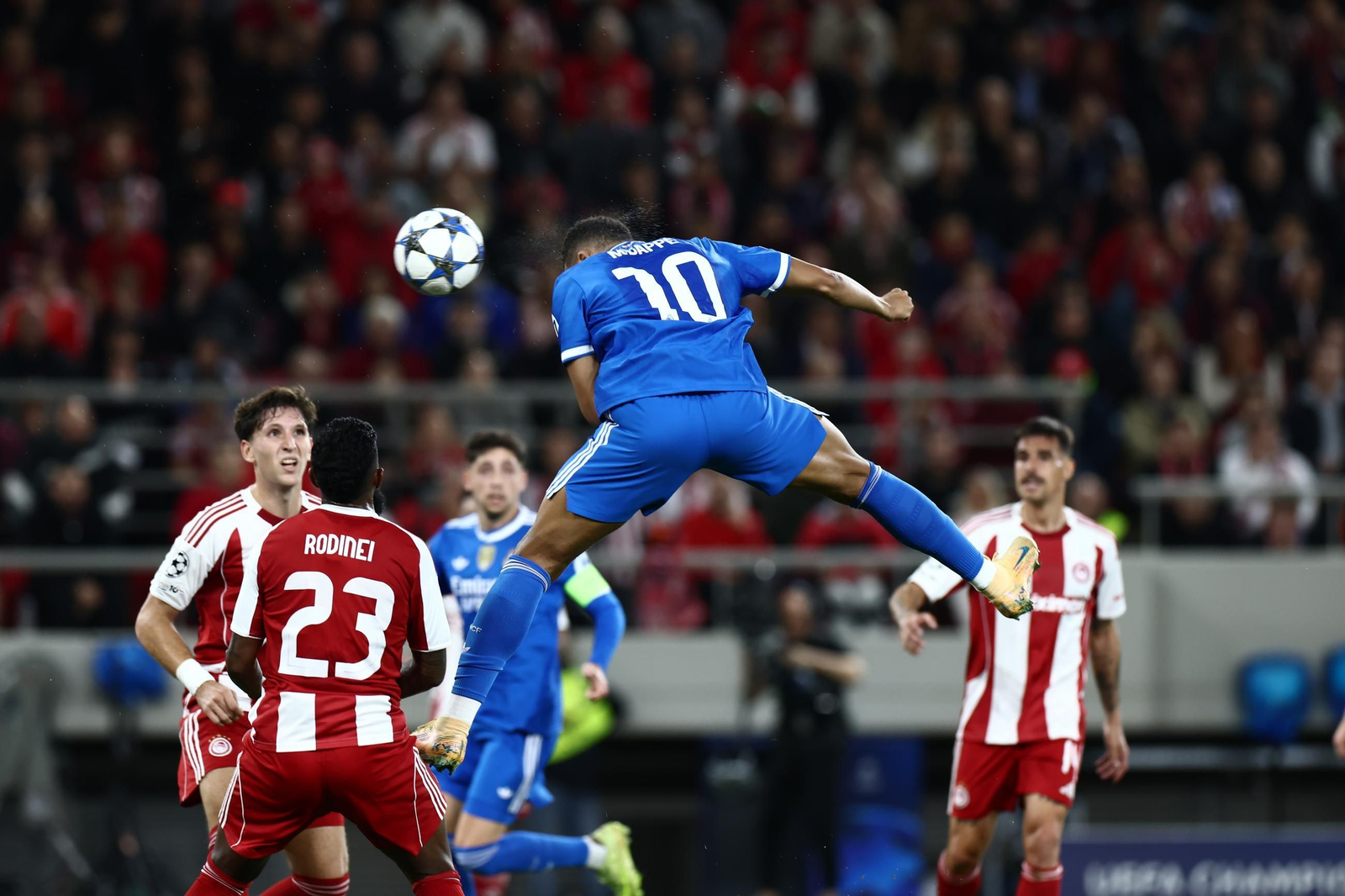 Las imágenes del Olympiacos-Real Madrid