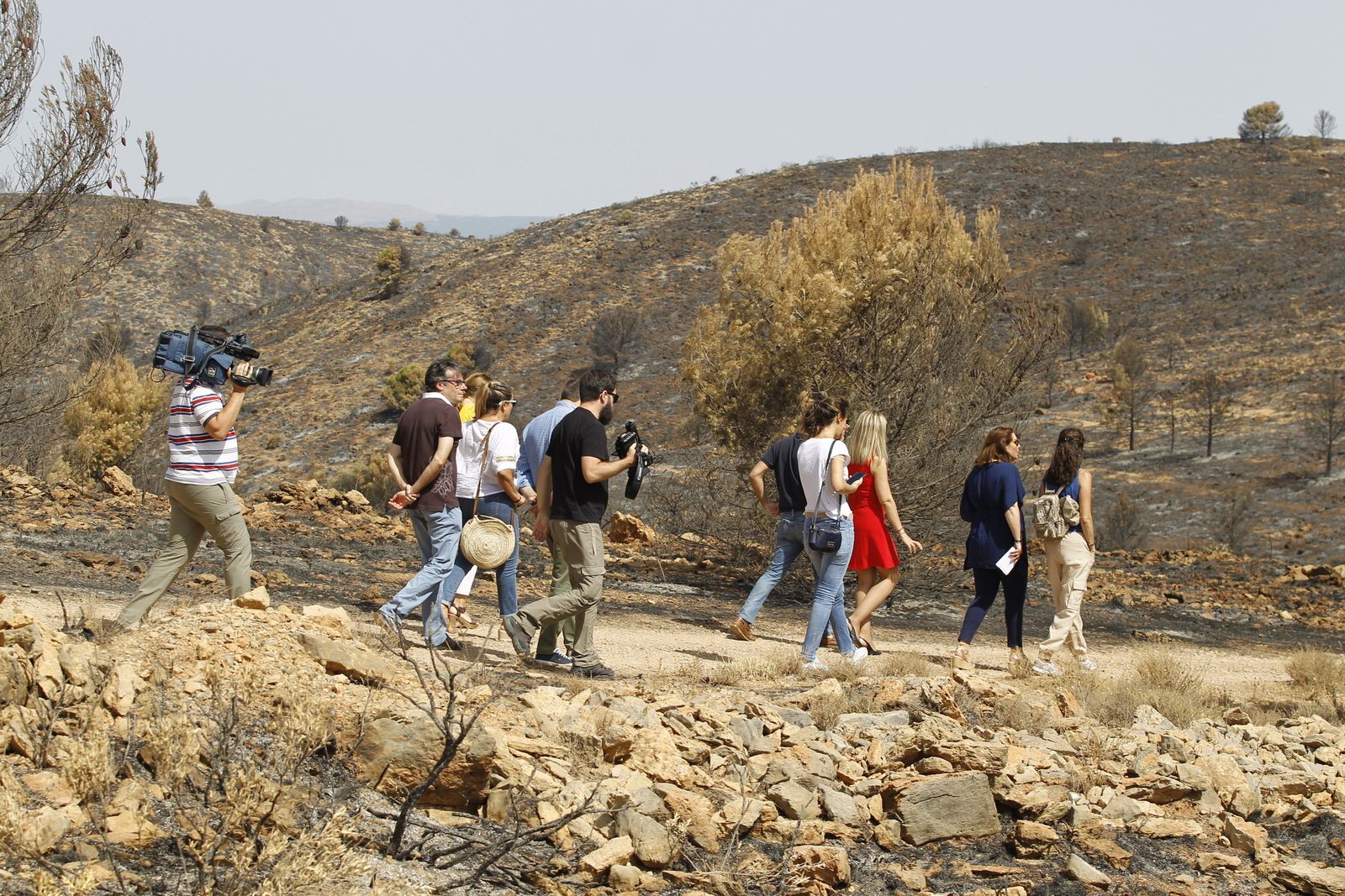 Fotogalería incendio extinguido Sierra de Gádor