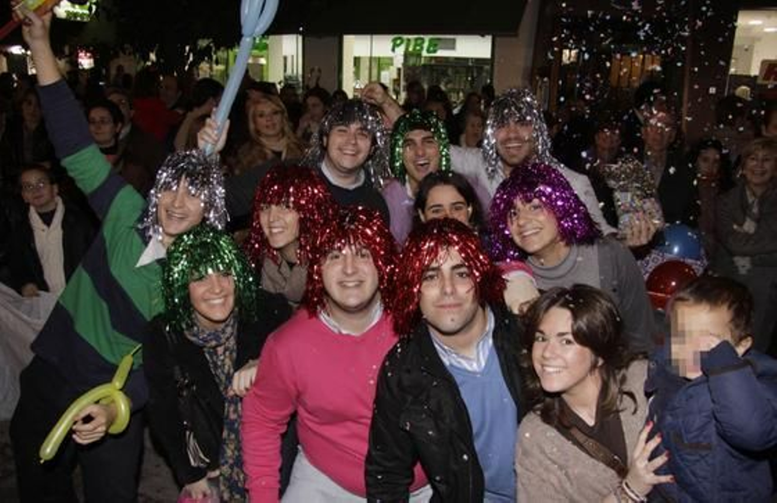 Cabalgata de los Reyes Magos por la calle Asunción. / Belén Vargas