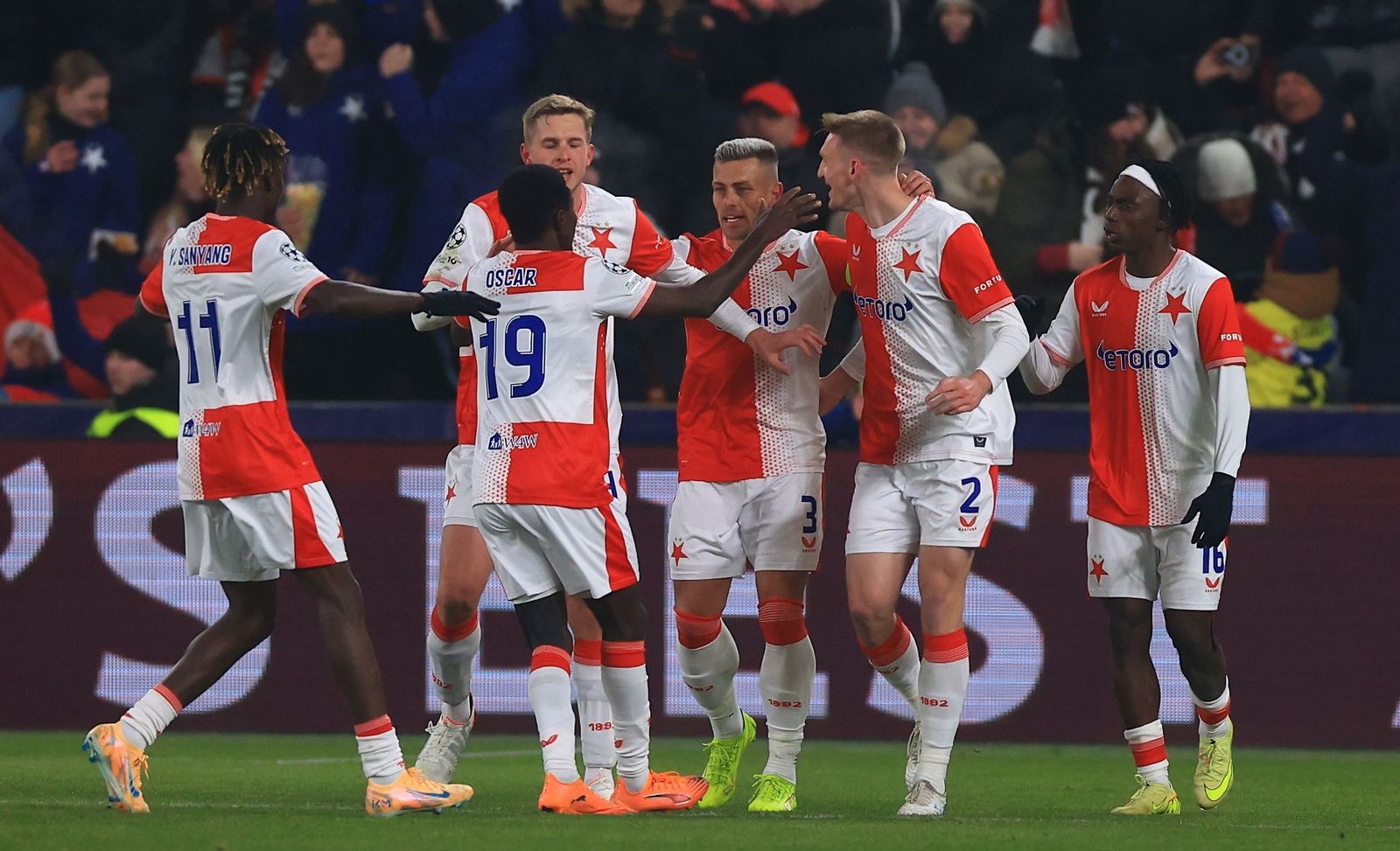 Las fotos del Slavia Praga-Barcelona