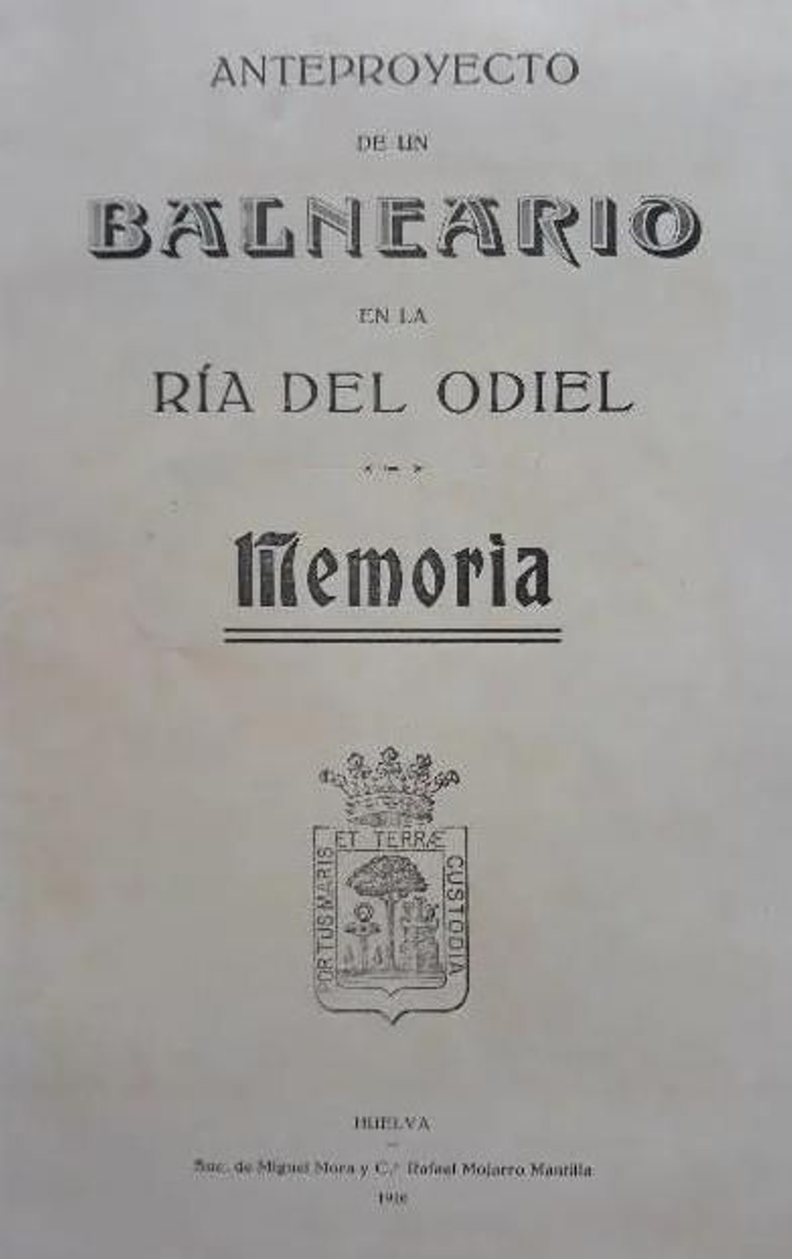 Anteproyecto de Balneario.