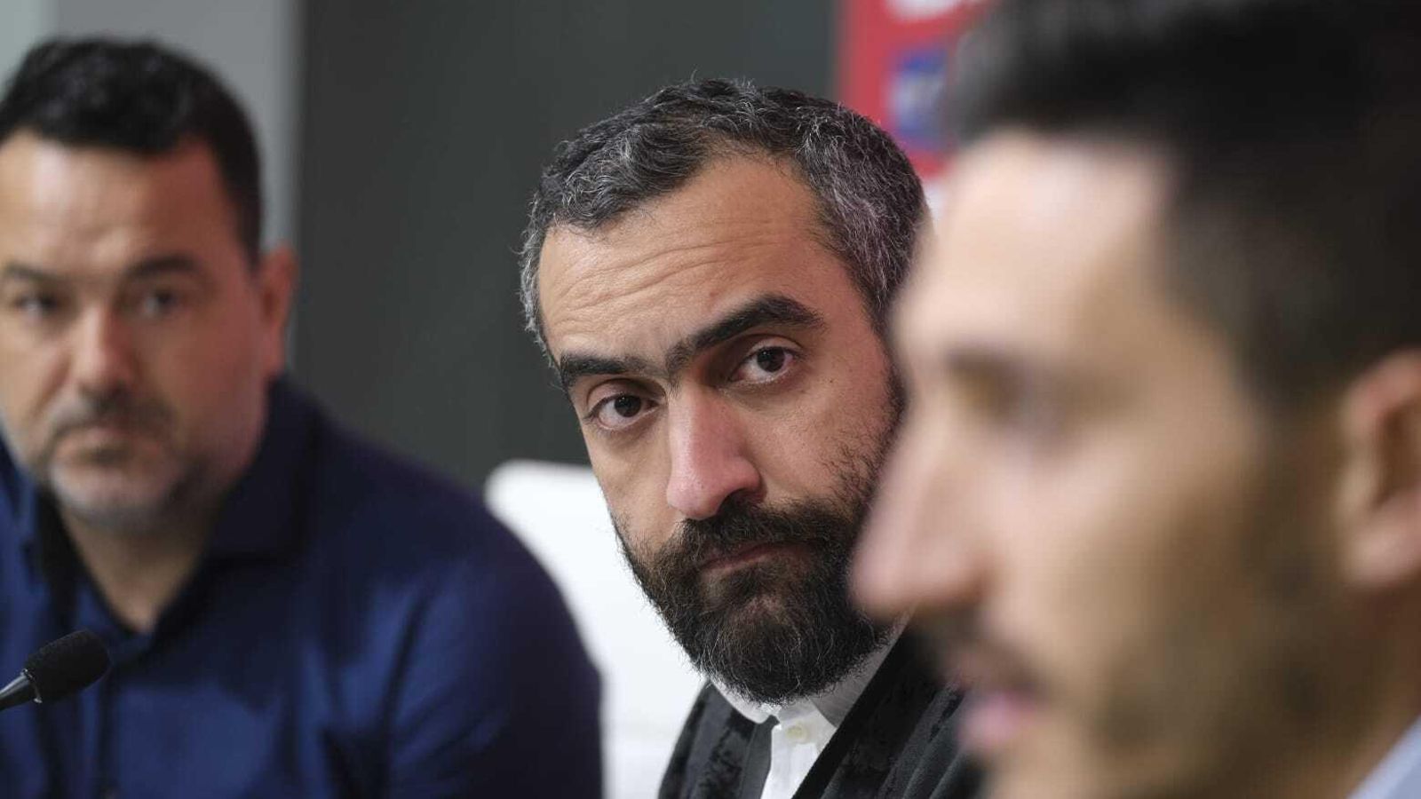 El Assy, en un momento de su comparecencia