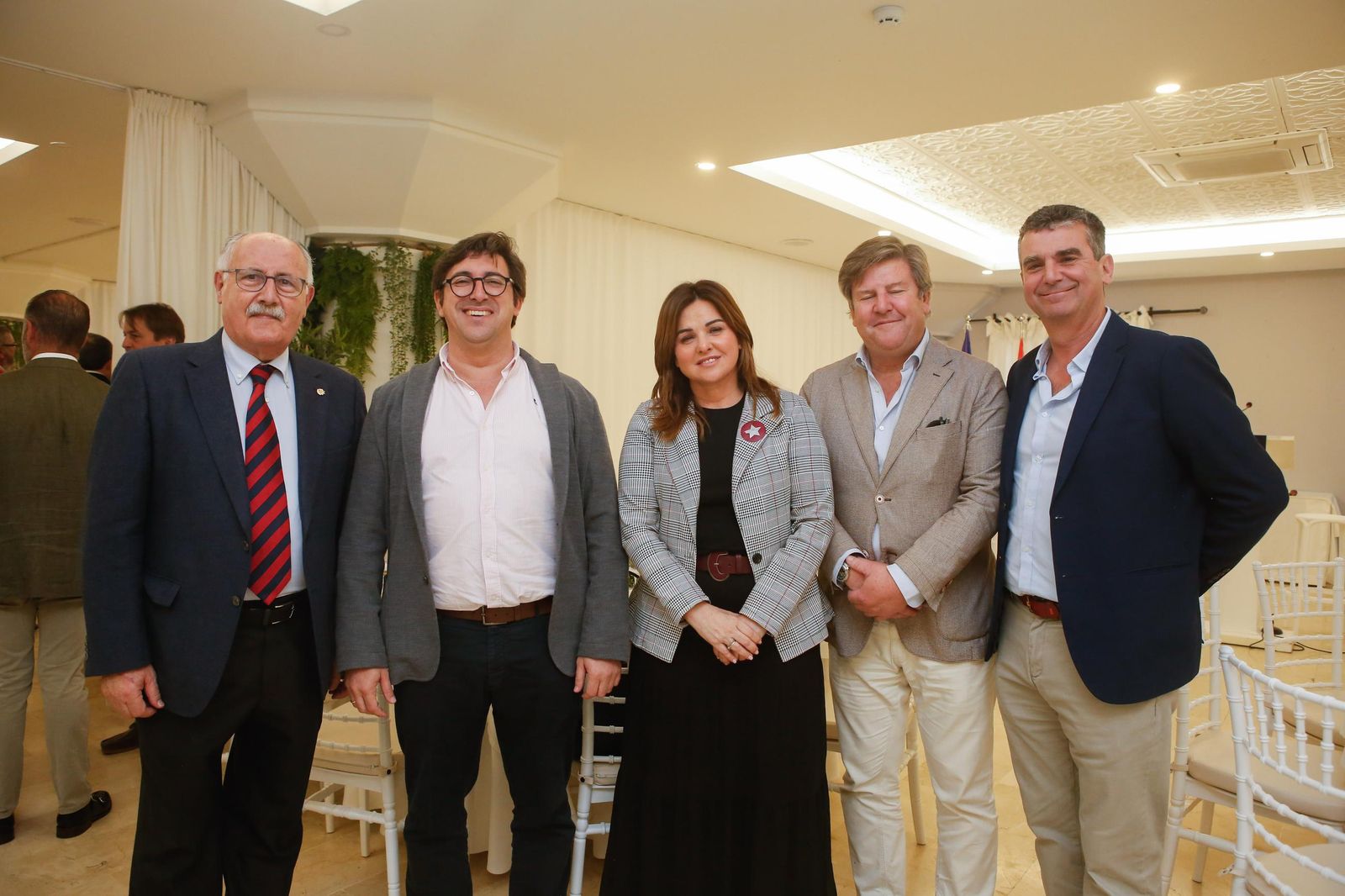 Las fotos de la mesa redonda del Propeller Club de Algeciras con José Antonio Fernández, Manuel Cózar y José Manuel Tejedor