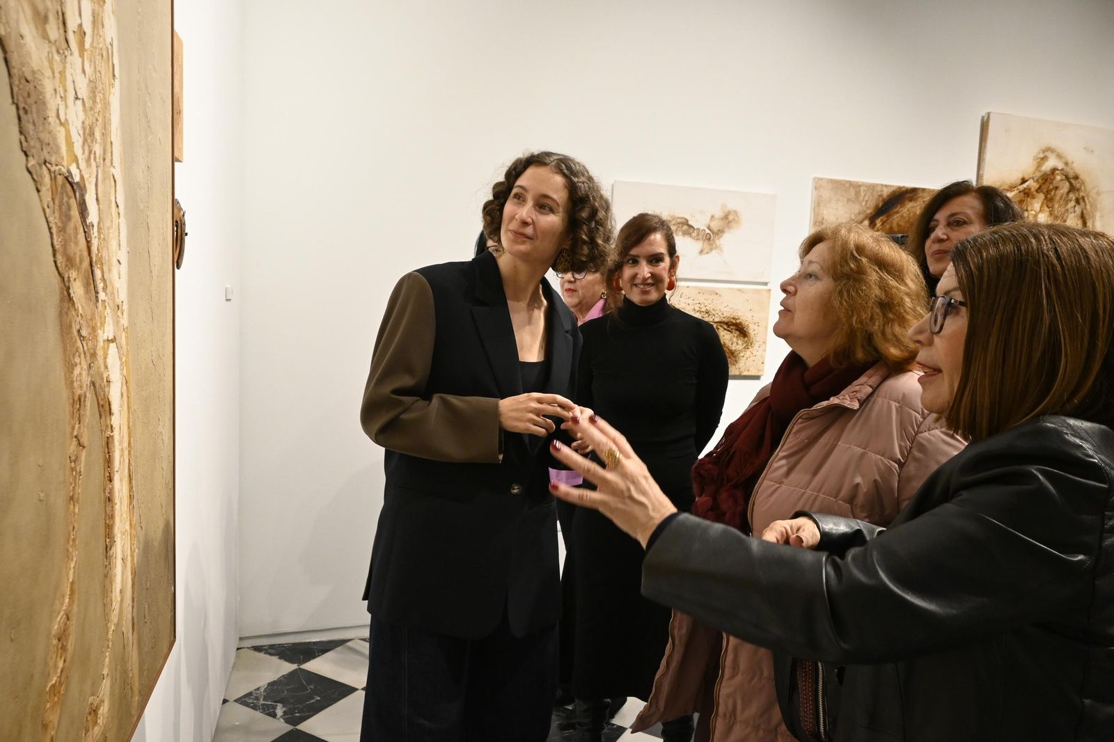 Inauguración de la exposición `Ánima´ de Tiziana Domínguez