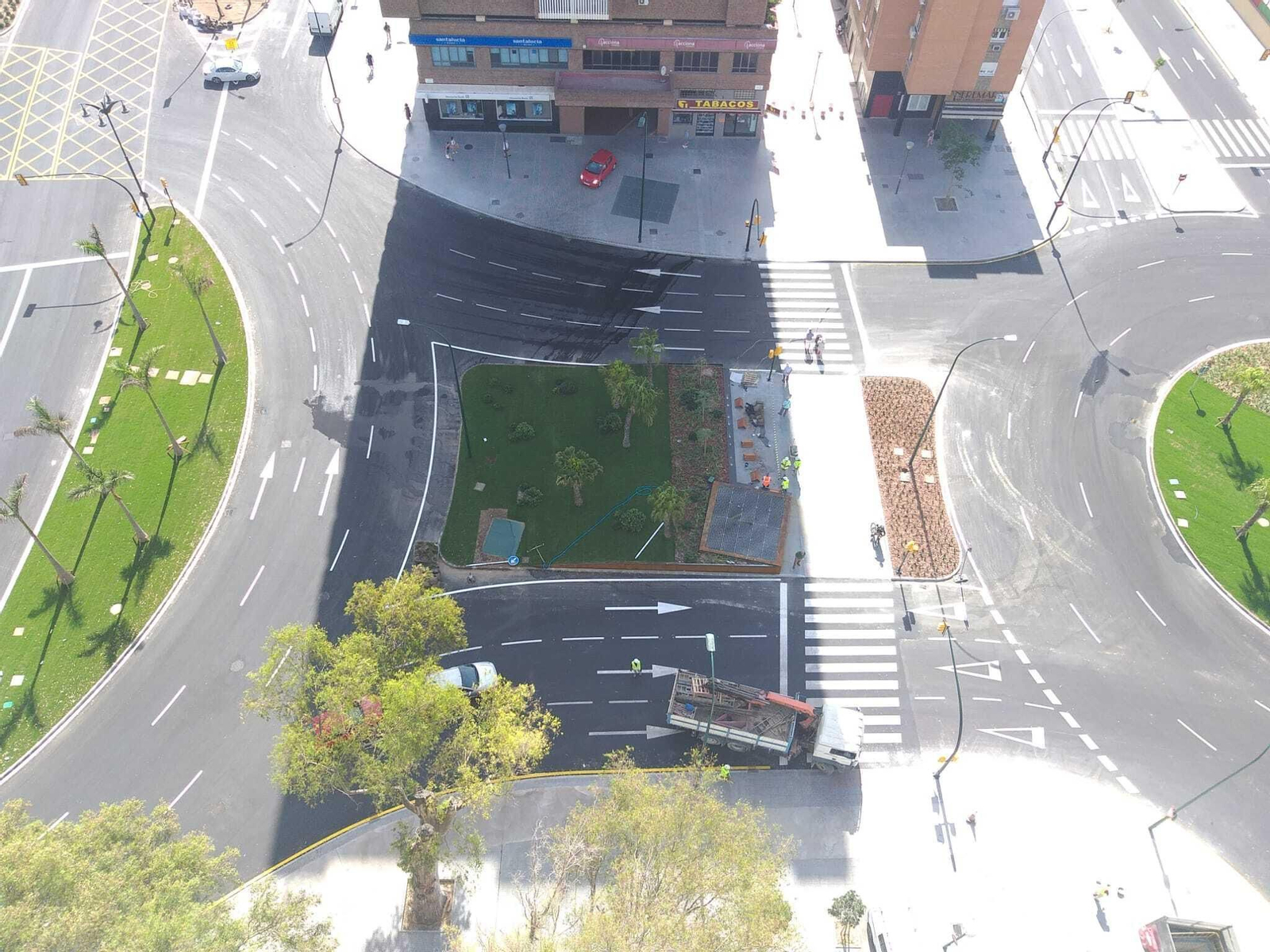 Fotos de la avenida de Andalucía de Málaga, a las puertas de la normalidad tras 10 años de obras del Metro