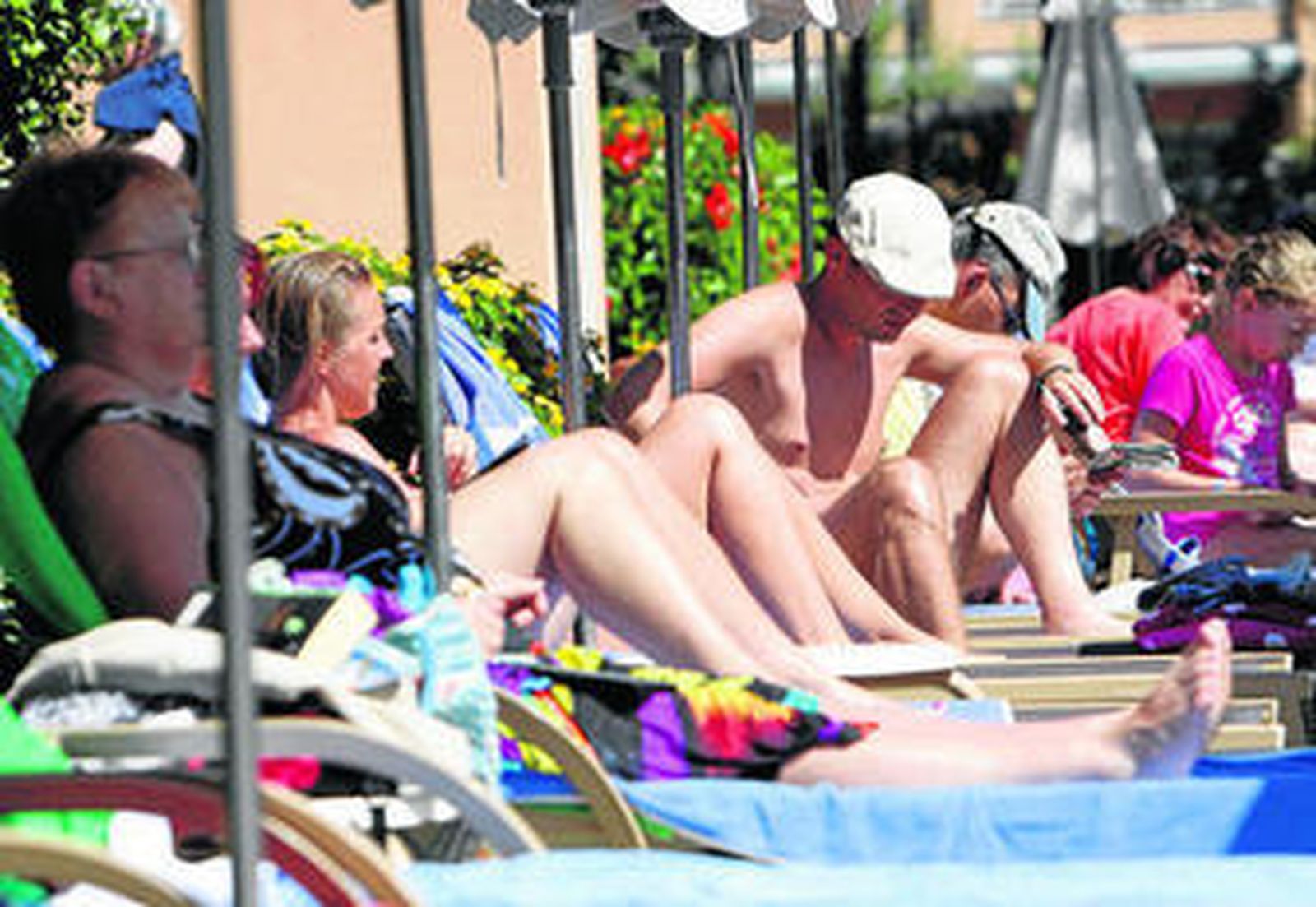 Vista de uno de los hoteles de Novo Sancti Petri a principios de este mes.