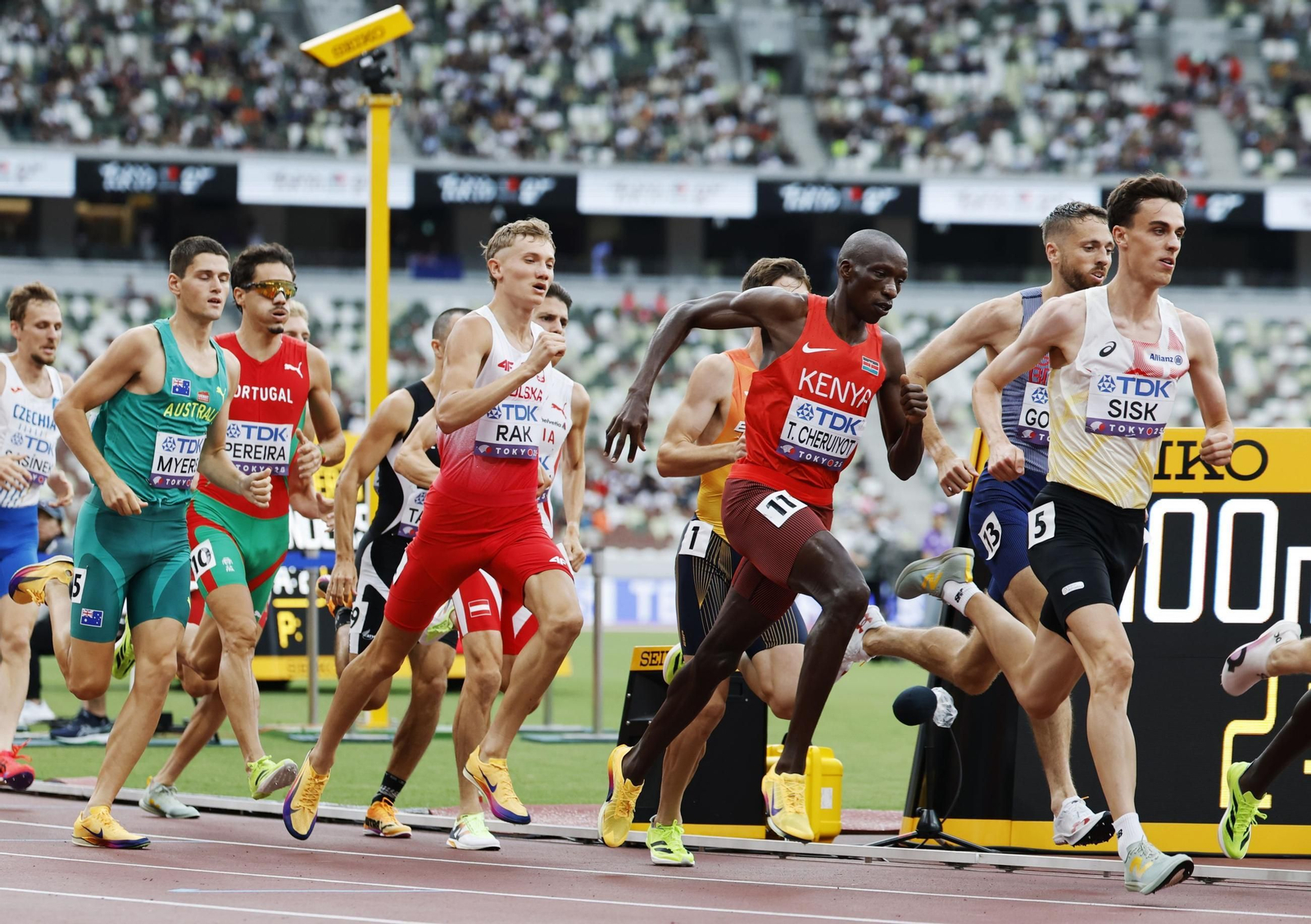 Las mejores imágenes del triunfo de Seville en 100 metros y del resto del Mundial de atletismo
