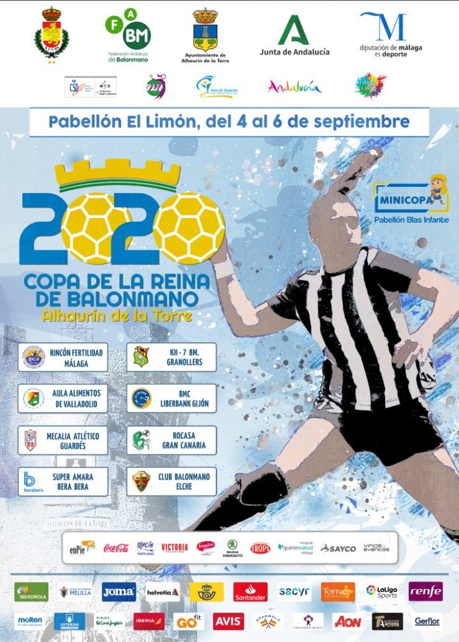 Ya es oficial: la Copa de la Reina será del 4 al 6 de septiembre en Alhaurín de la Torre