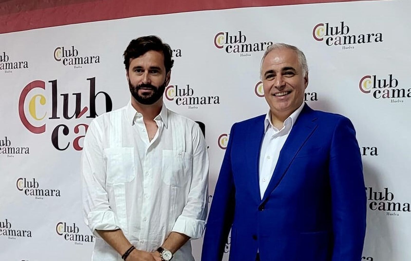 Daniel Toscano, junto con Jesús Cabrera.