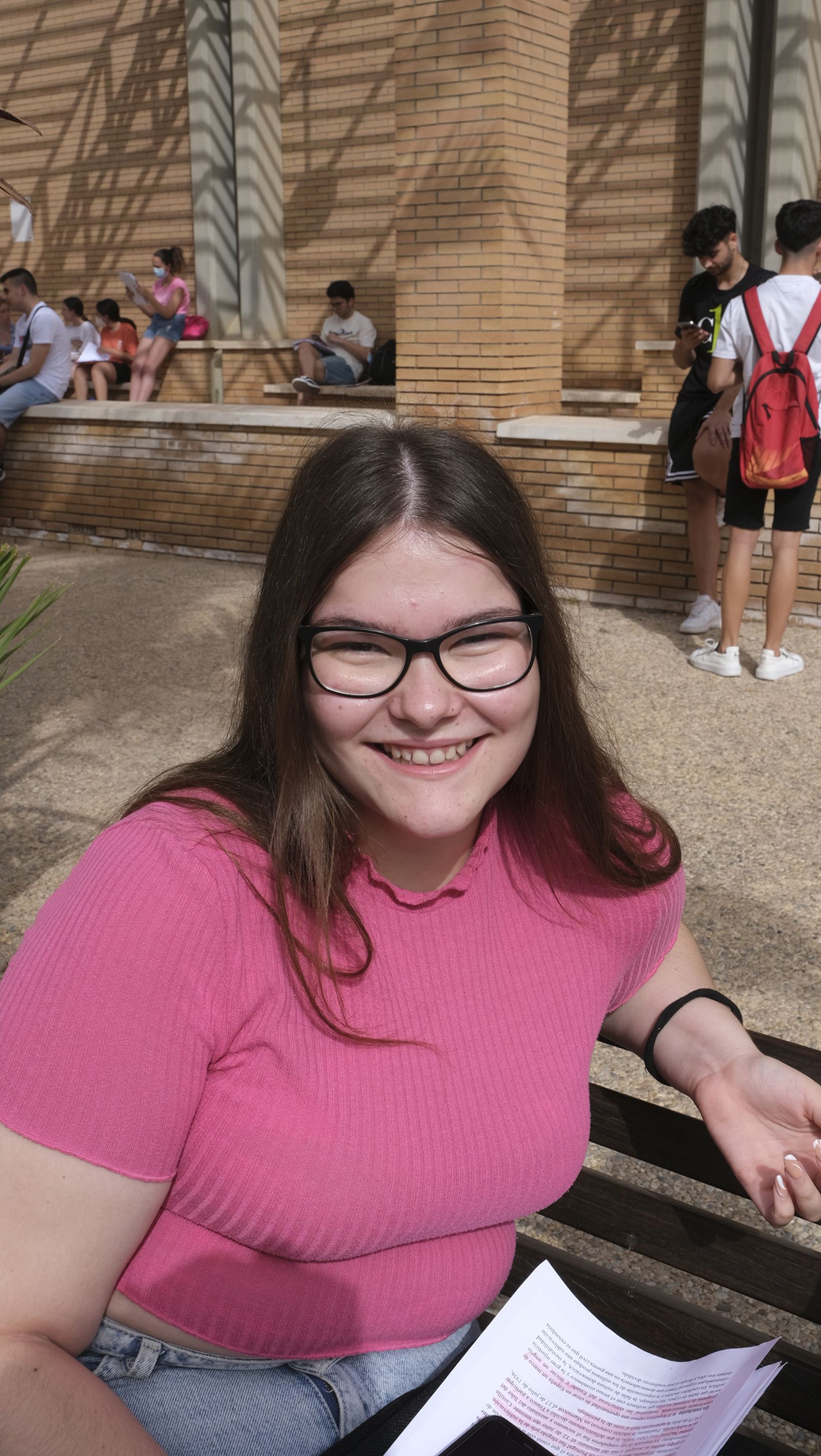 Imágenes de las pruebas de acceso de la PEvAU en la Universidad de Almería