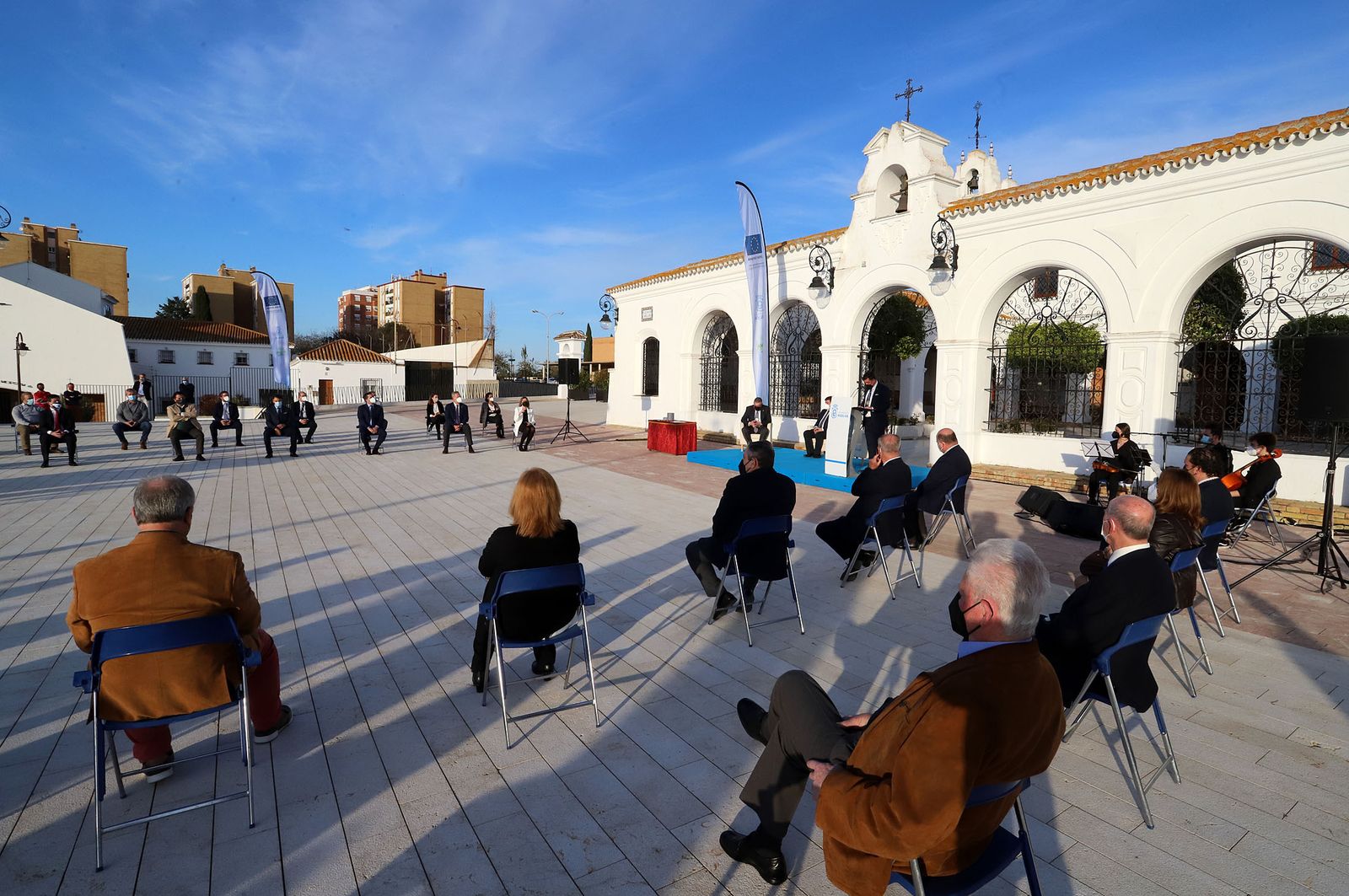 Imágenes del entorno del Santuario de la Cinta en su inauguración
