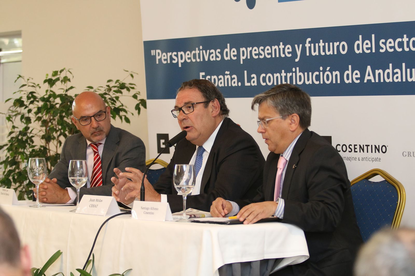 Las imágenes del Foro con el presidente de CEHAT