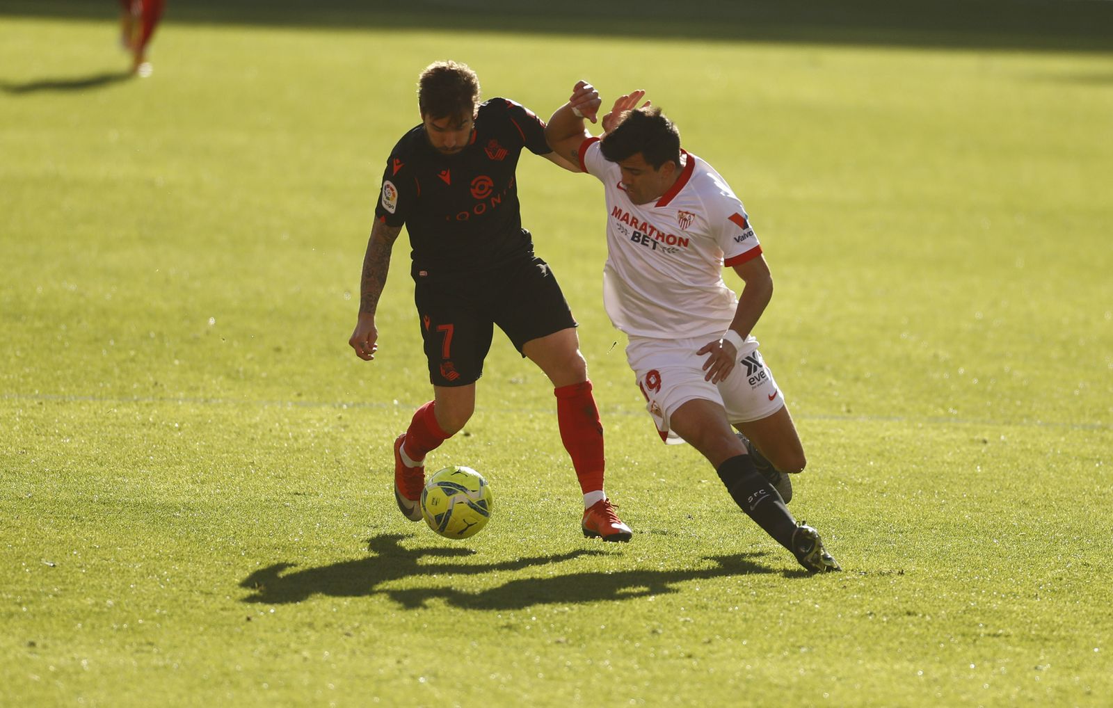 Las imágenes del Sevilla-Real Sociedad