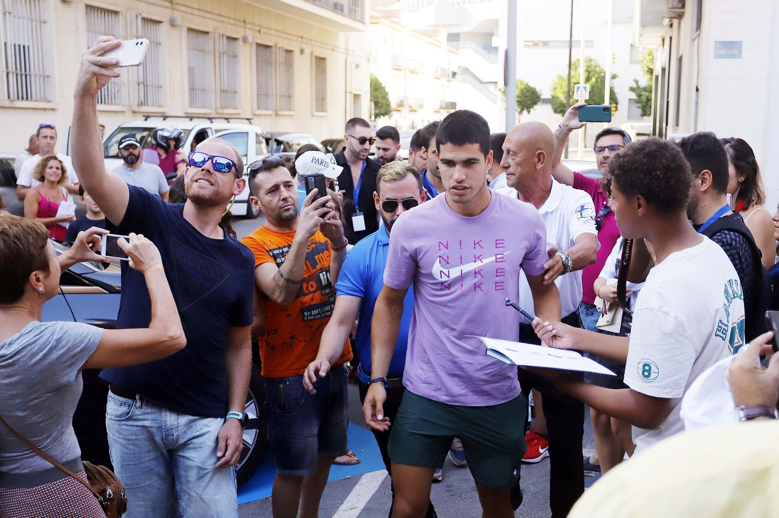 Imágenes de la final de la 97 Copa del Rey de Tenis entre Carlos Alcaraz y Davidovich