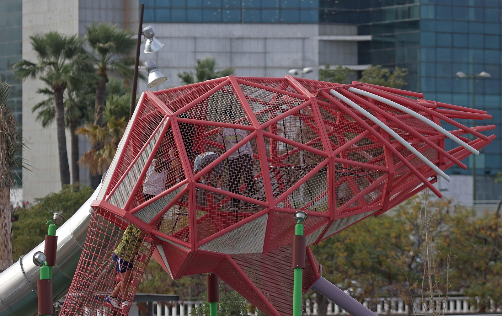 La inauguración de la I Fase del Lago Marítimo de Algeciras, en imágenes