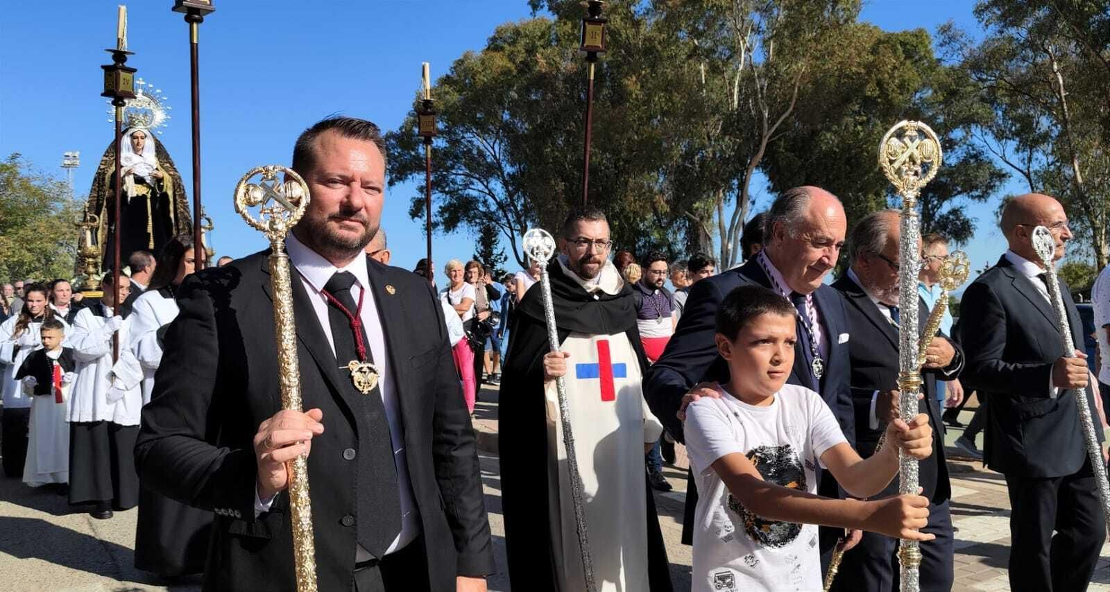 Traslado de la Virgen de la Trinidad.