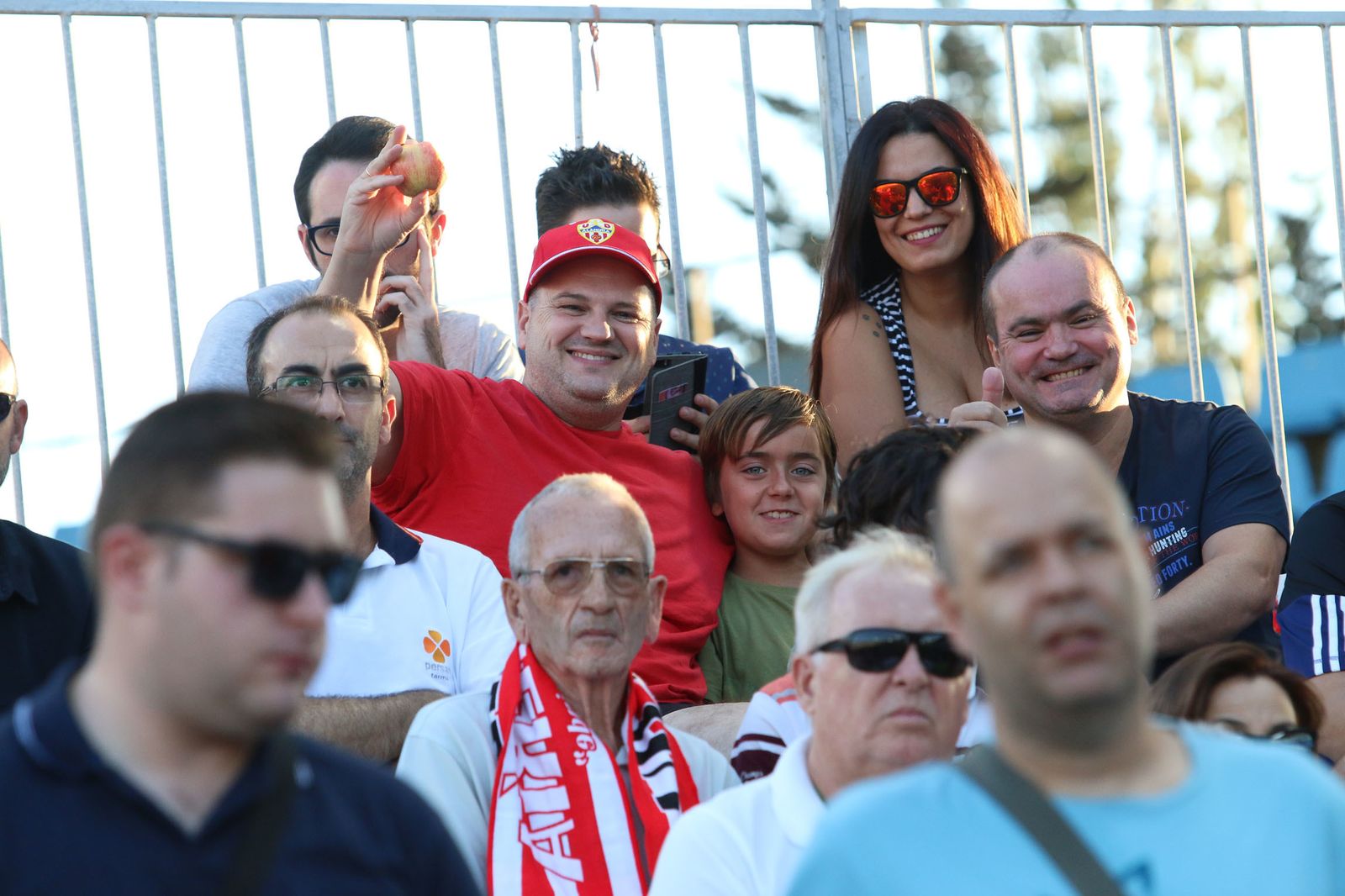 Las imágenes del Almería-Huesca